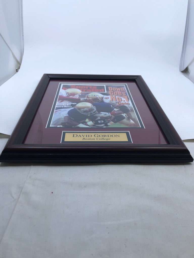 DAVID GORDON SPORTS ILLUSTRATED WALL ART.