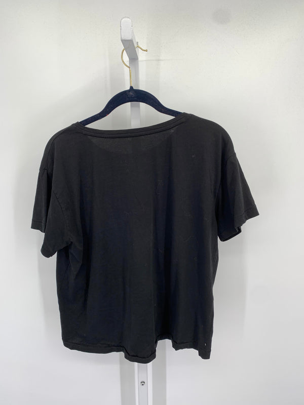 Lou & Grey Size Medium Misses Short Sleeve Shirt