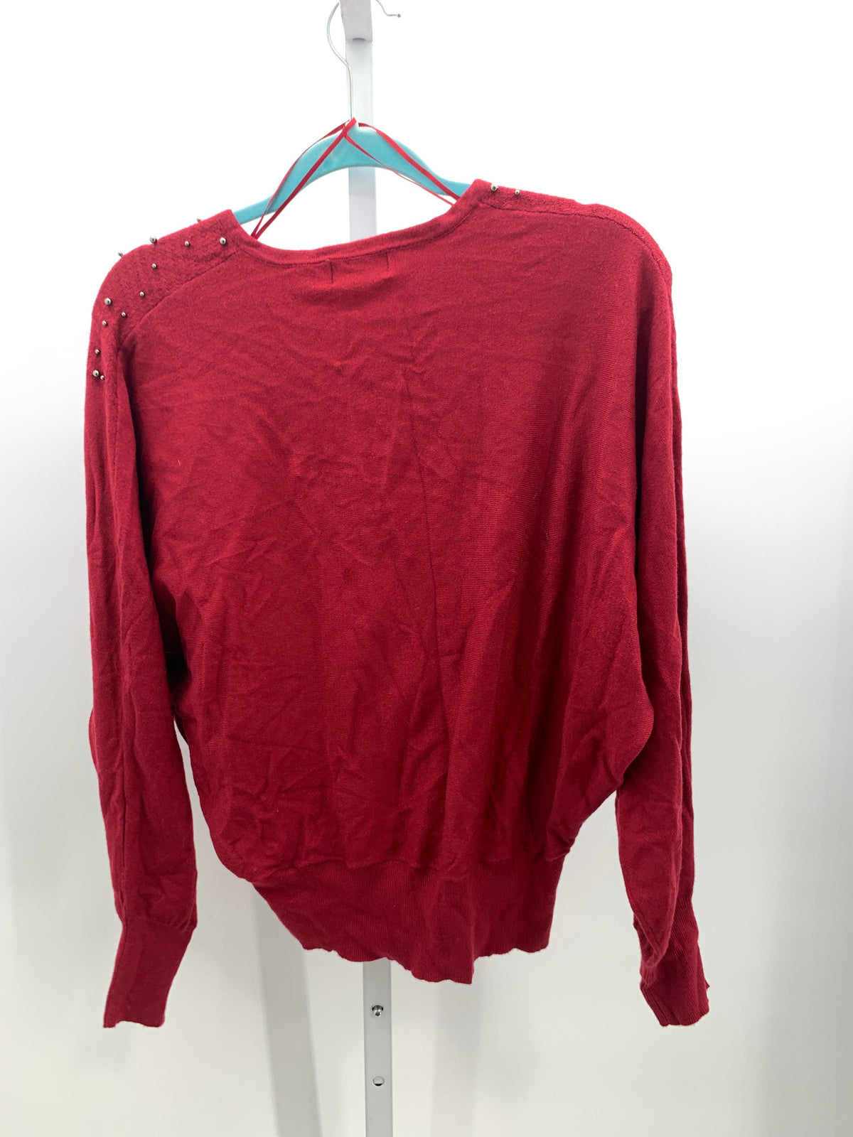 Carmen Marc Valvo Size Large Misses Long Slv Sweater