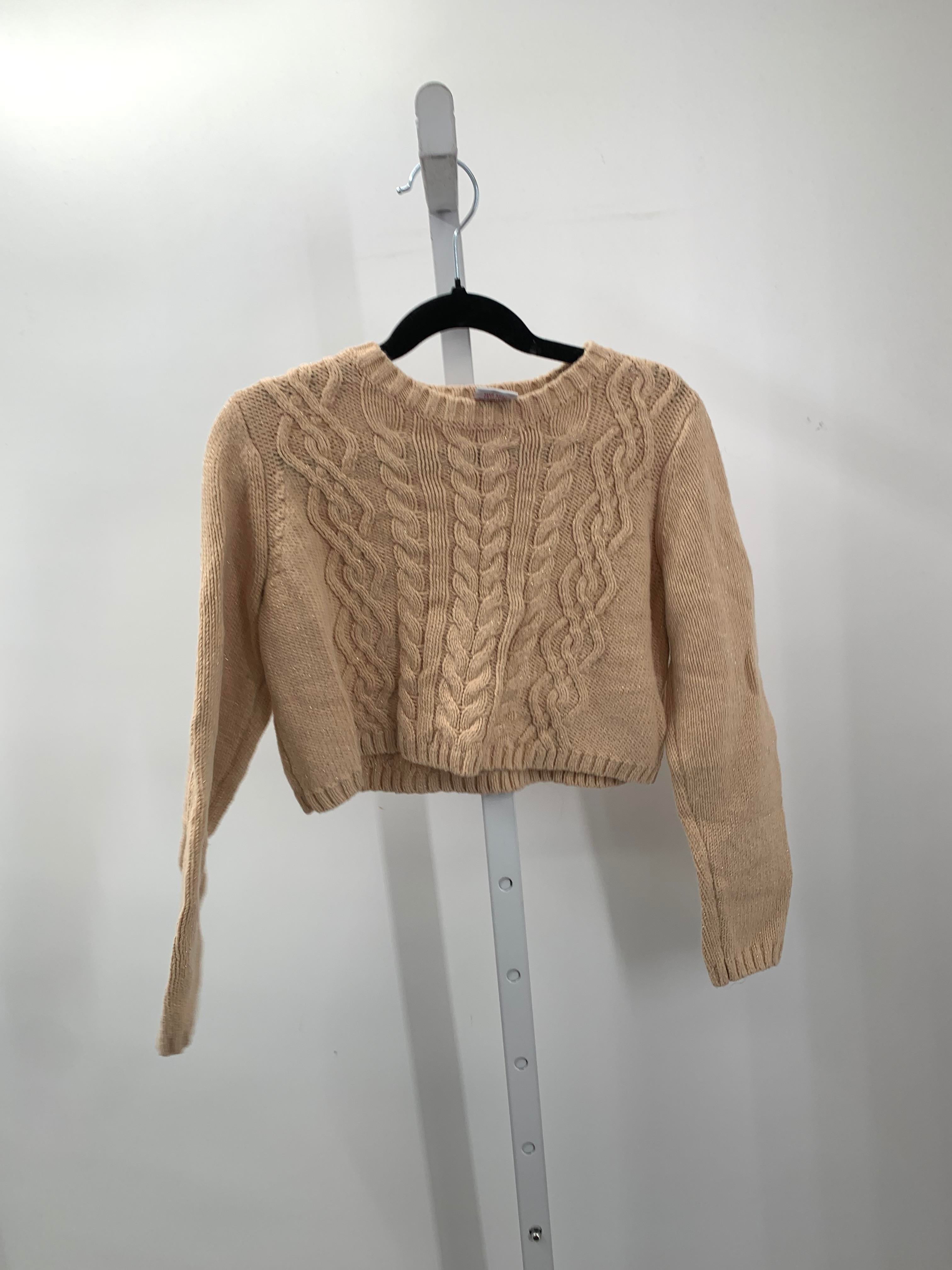 Size 7-8 Girls Long Sleeve Sweater