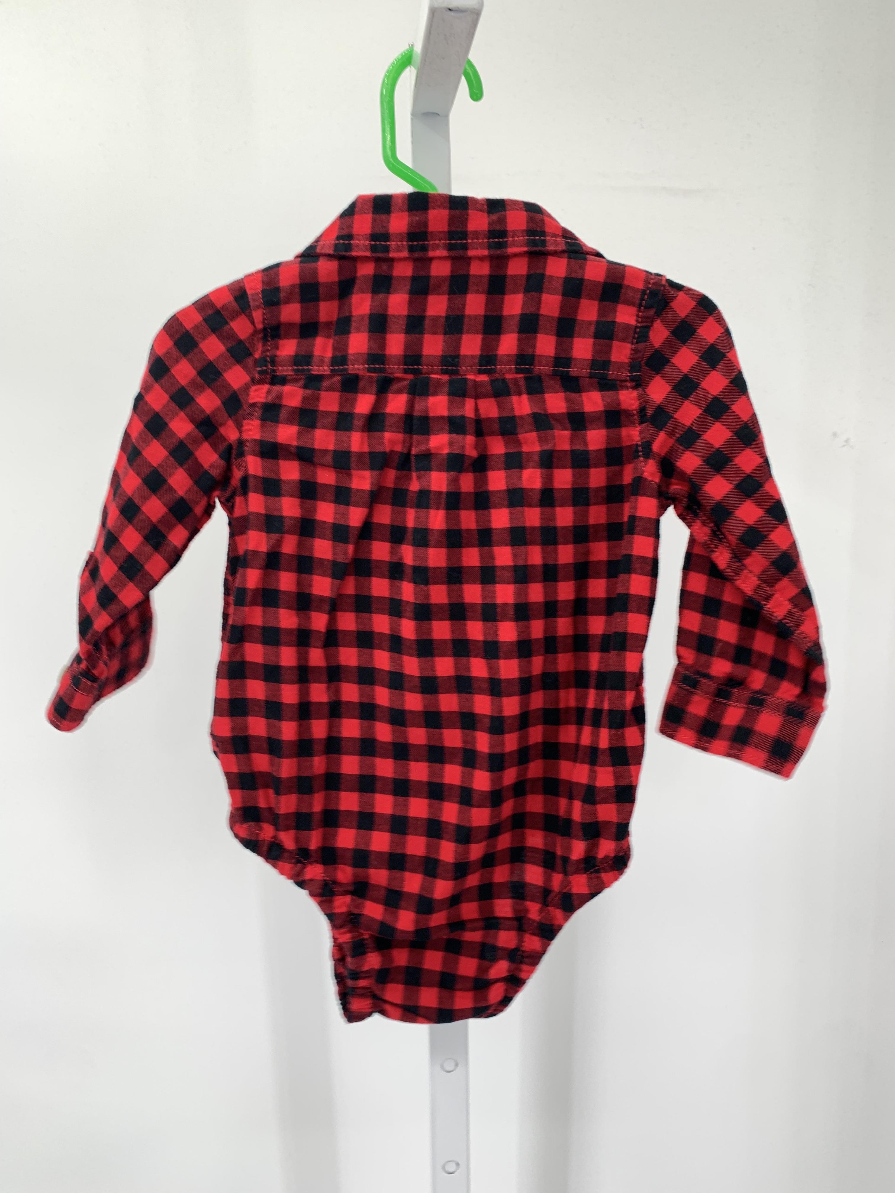 BLACK PLAID BTN DOWN