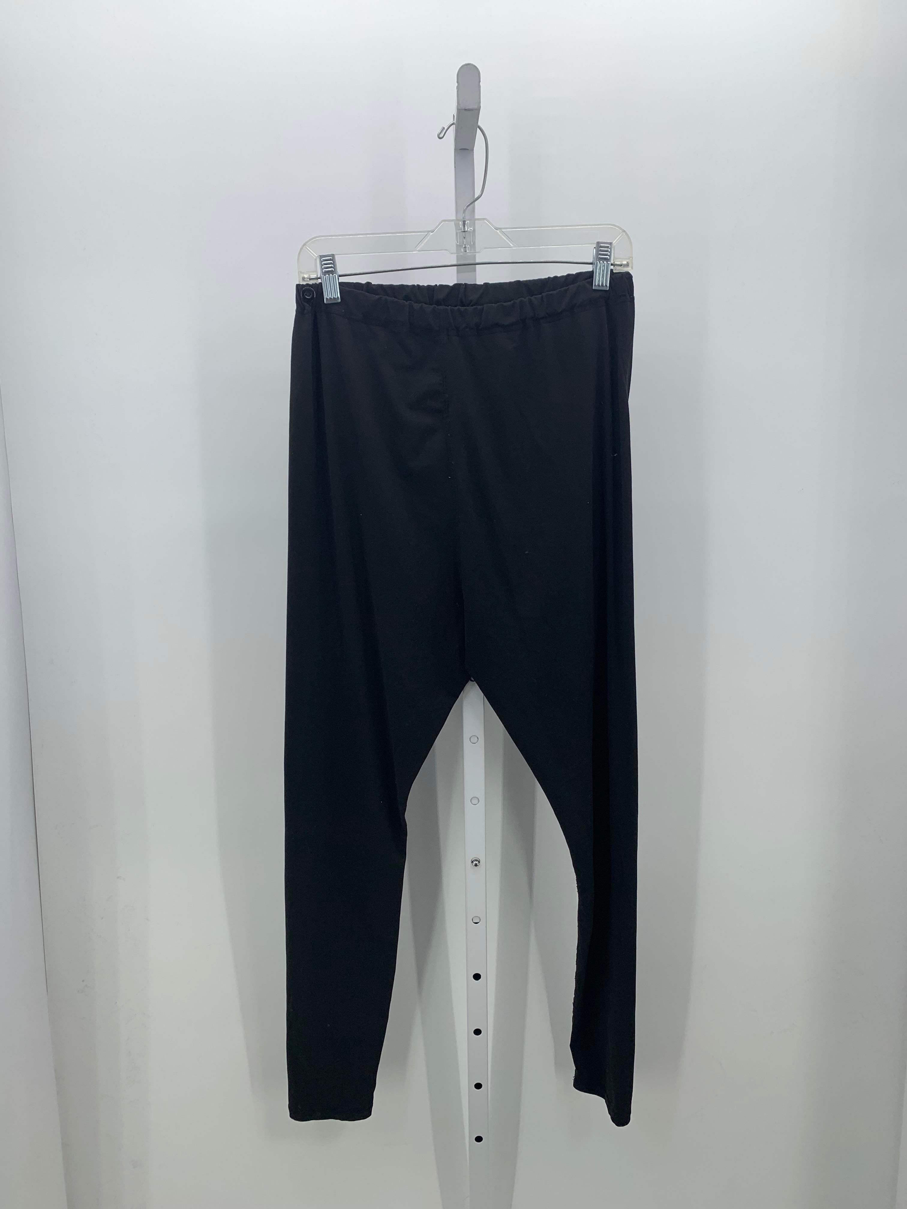 Black Size Large Maternity Pants