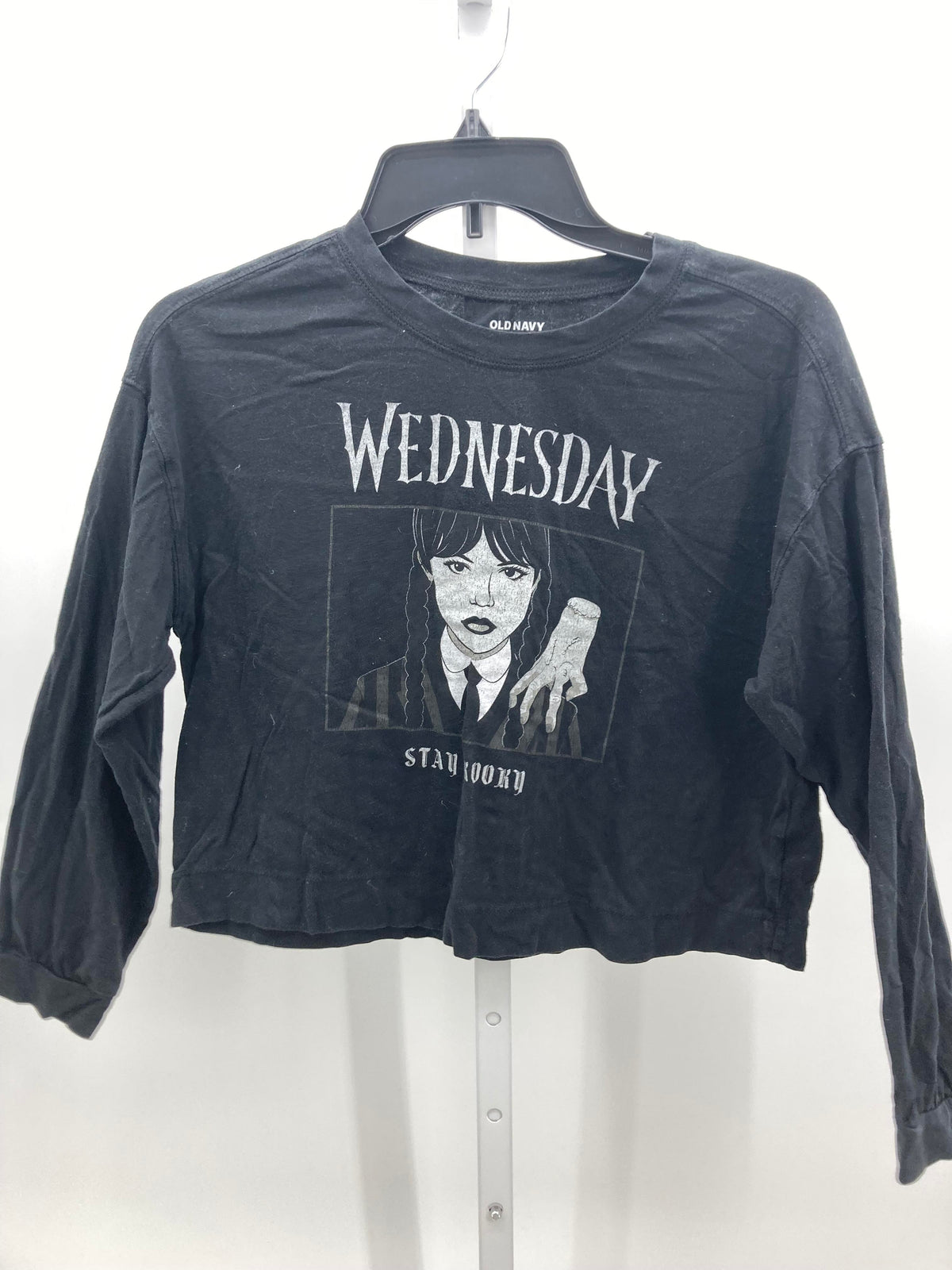 LONG SLV SHIRT WEDNESDAY ADDAMS