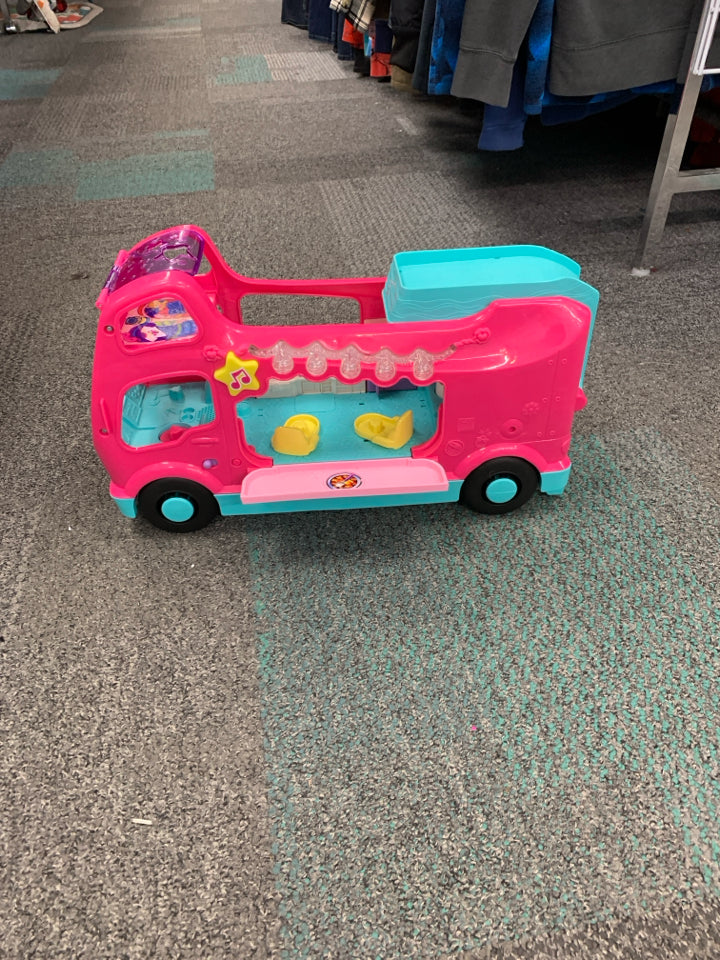 FISHER PRICE LITTLE PEOPLE BARBIE DREAM CAMPER *DOLLS NOT INCLUDED