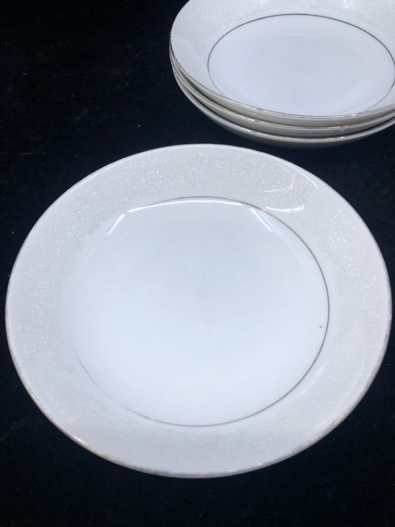 6 LOVELACE SMALL BOWLS.