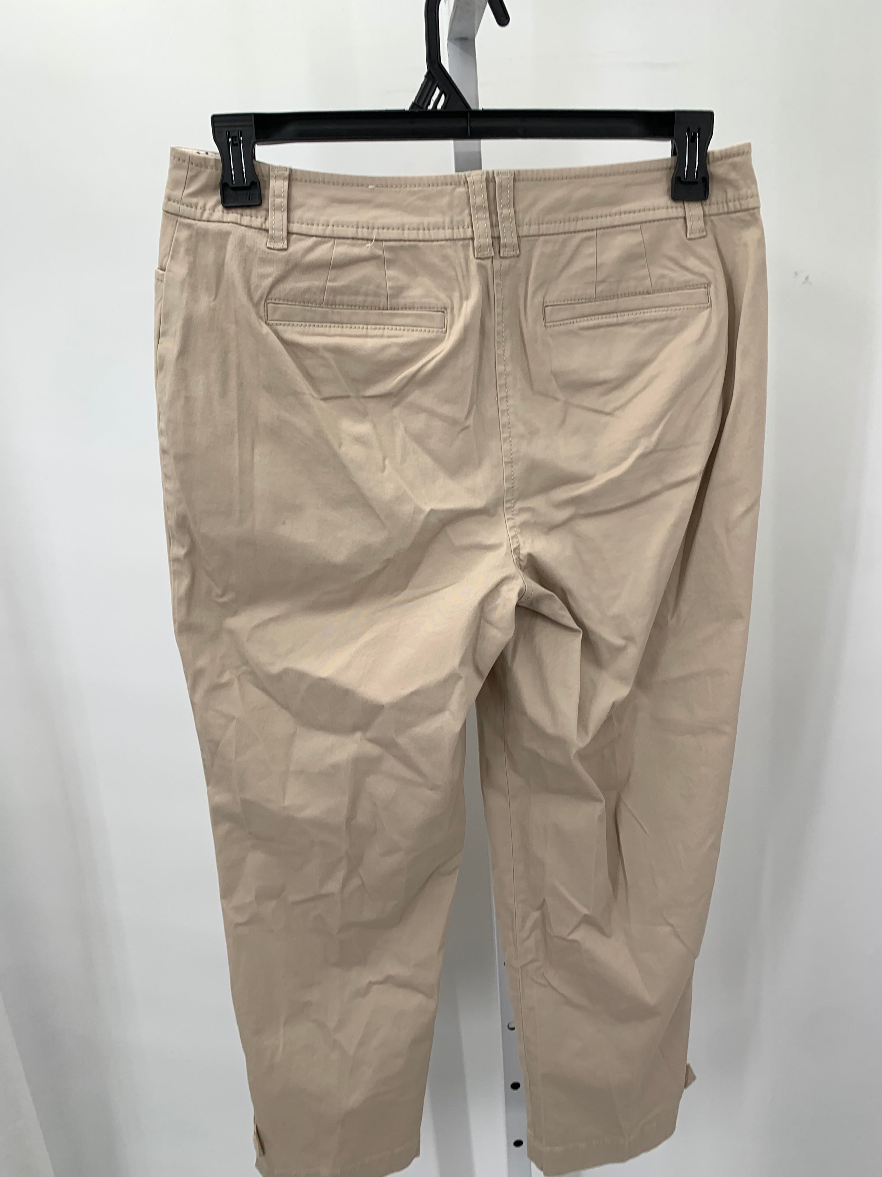 Talbots Size 8 Misses Cropped Pants