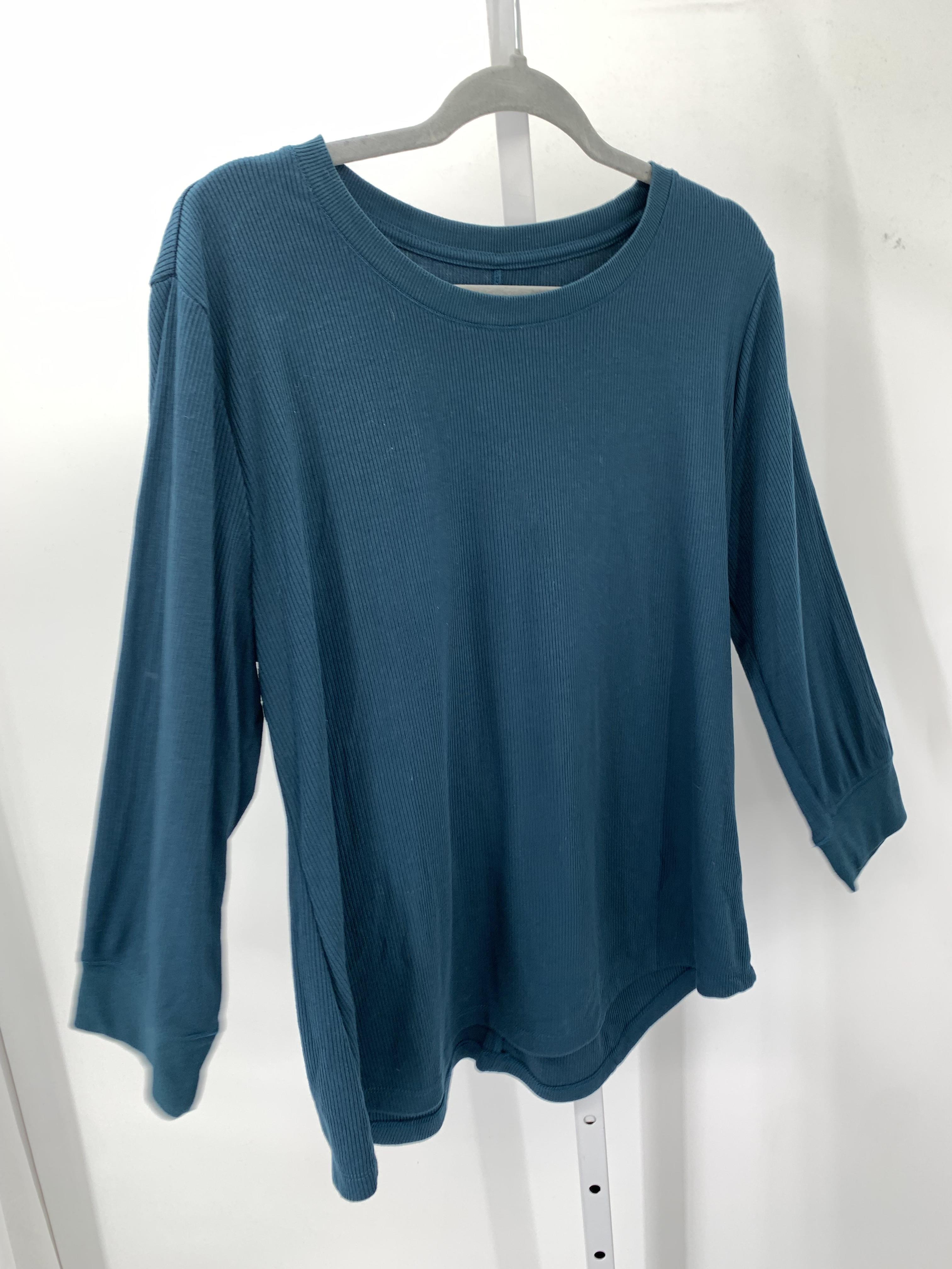 Time and Tru Size Extra Large Misses 3/4 Sleeve Shirt