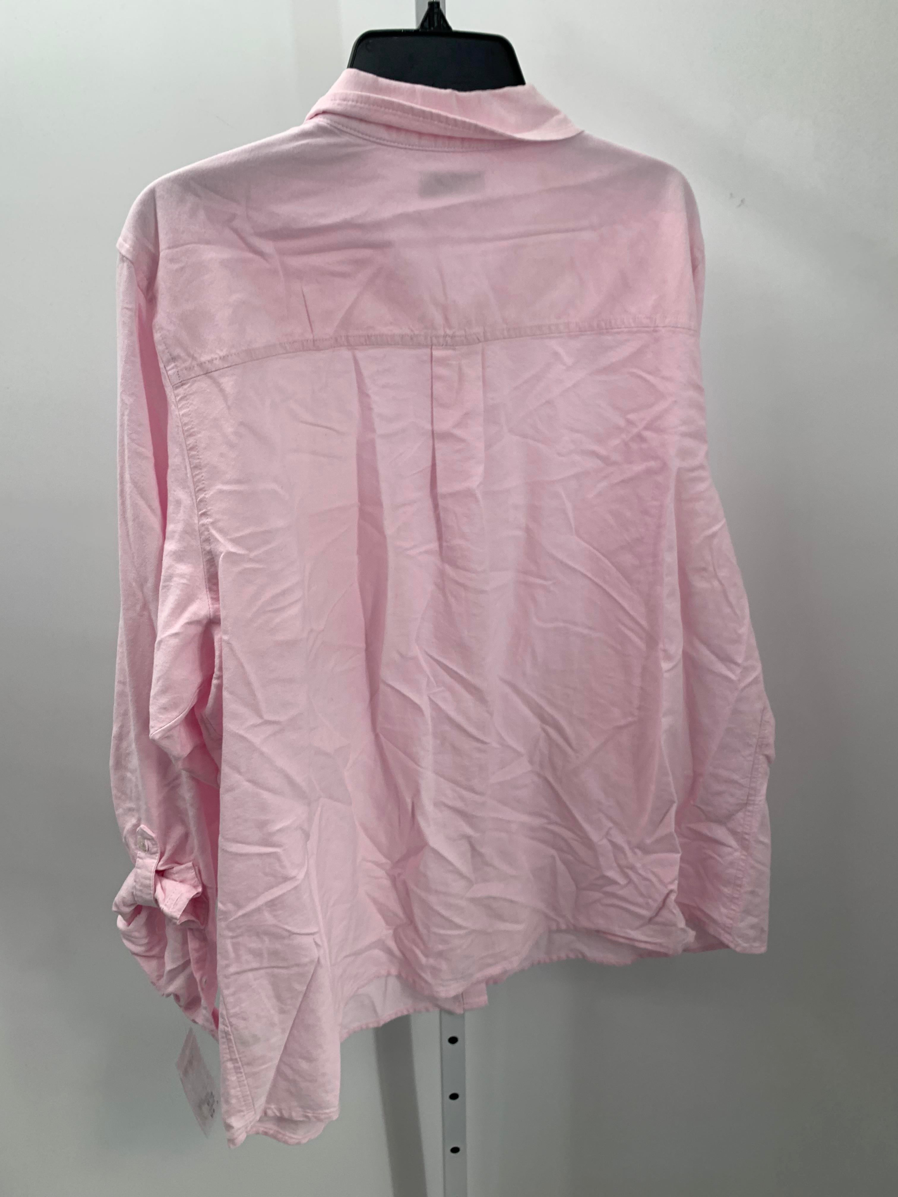 Croft & Barrow Size 2X Womens Long Sleeve Shirt