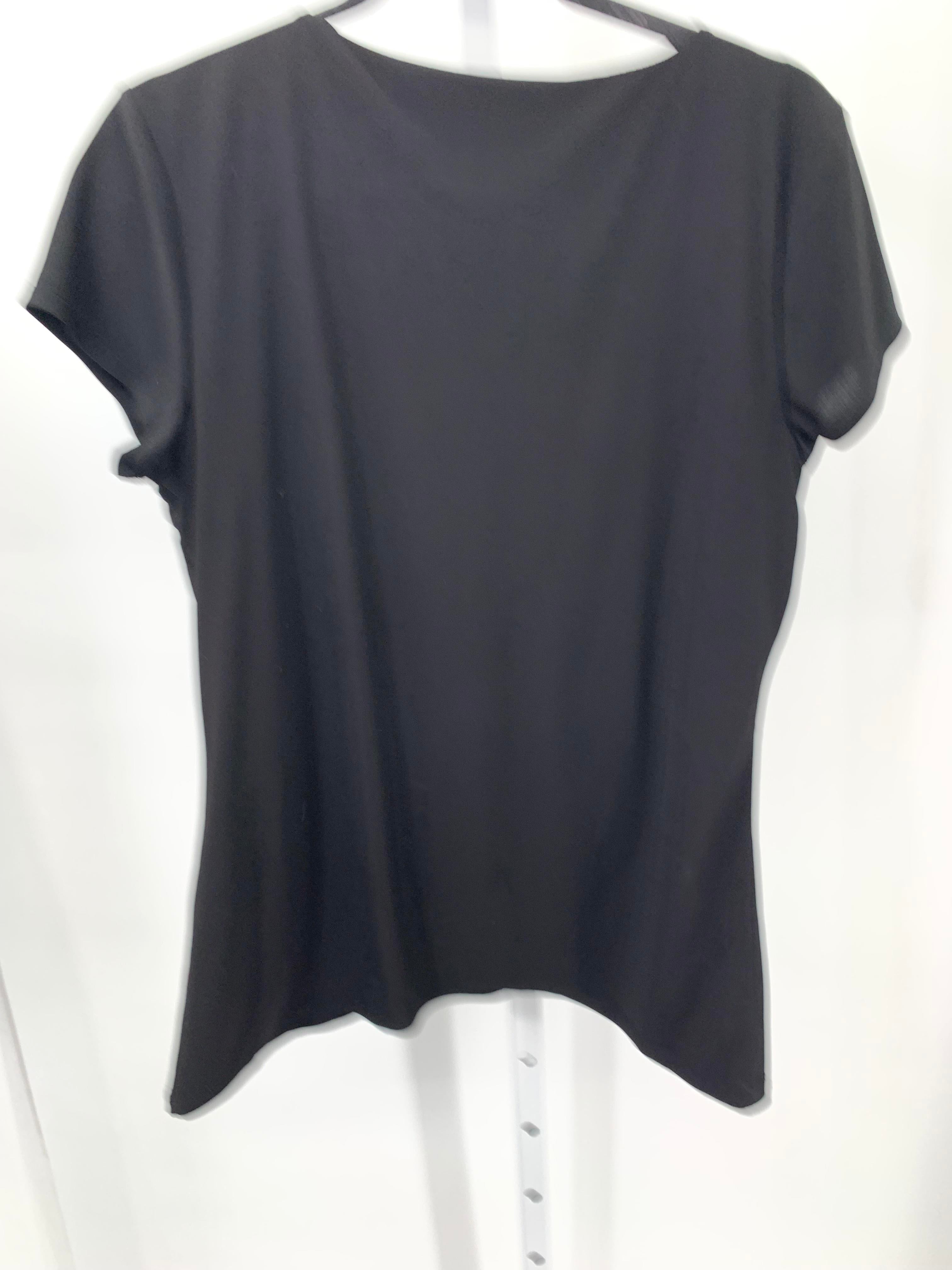 White House Black Size Large Misses Short Sleeve Shirt