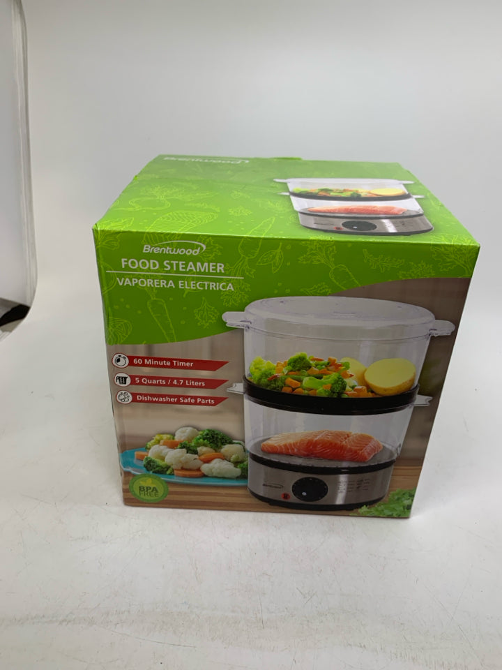 NIB BRENTWOOD FOOD STEAMER.