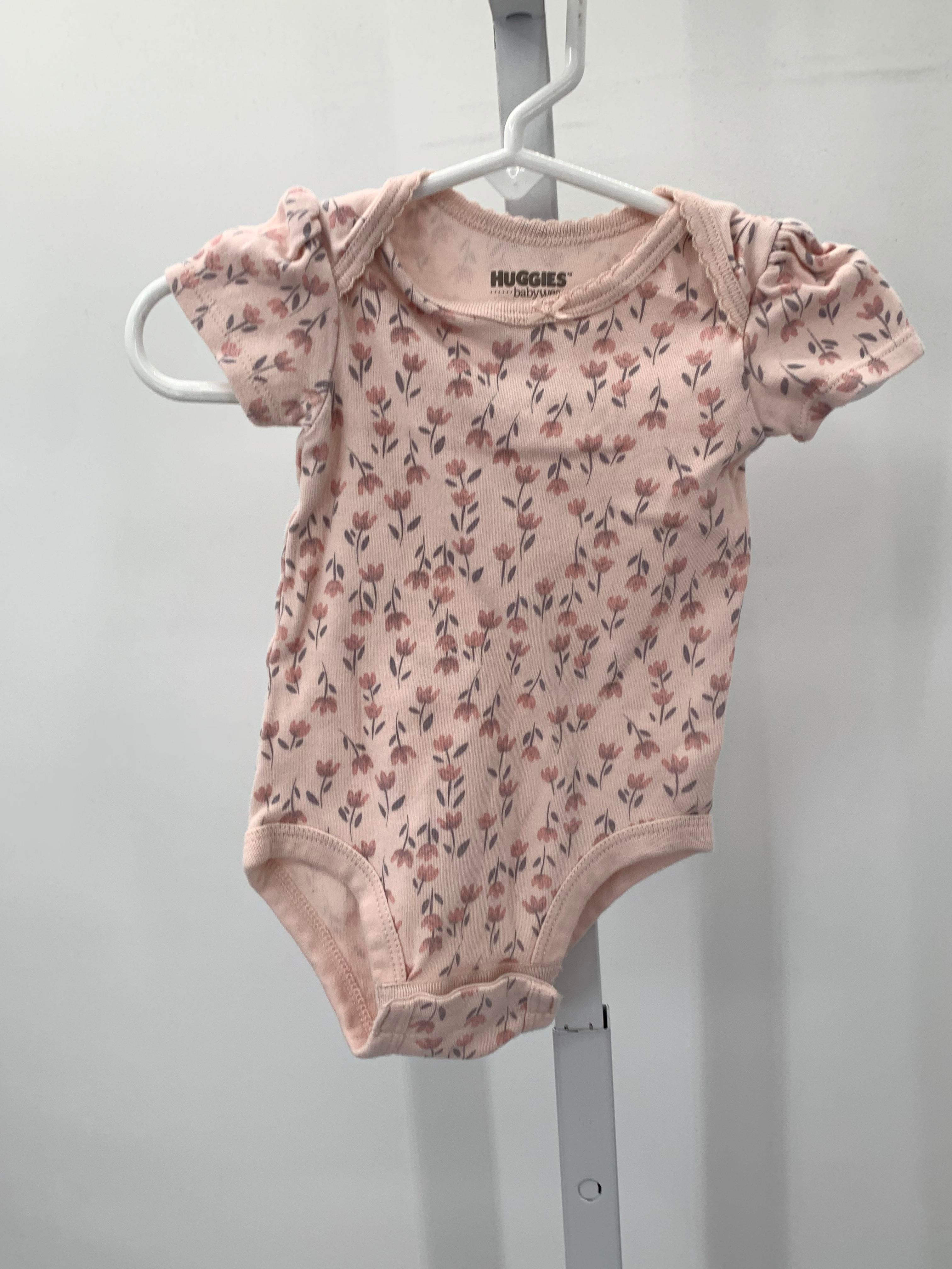 Huggies Size 3 Months Girls Short Sleeve Shirt