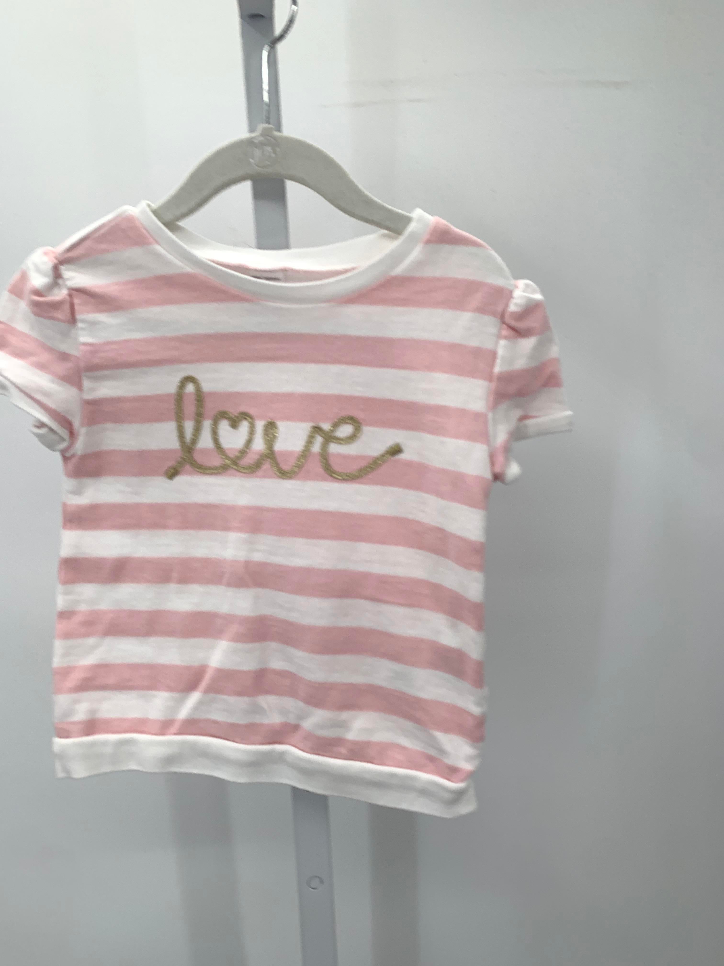 Carters Size 5T Girls Short Sleeve Shirt