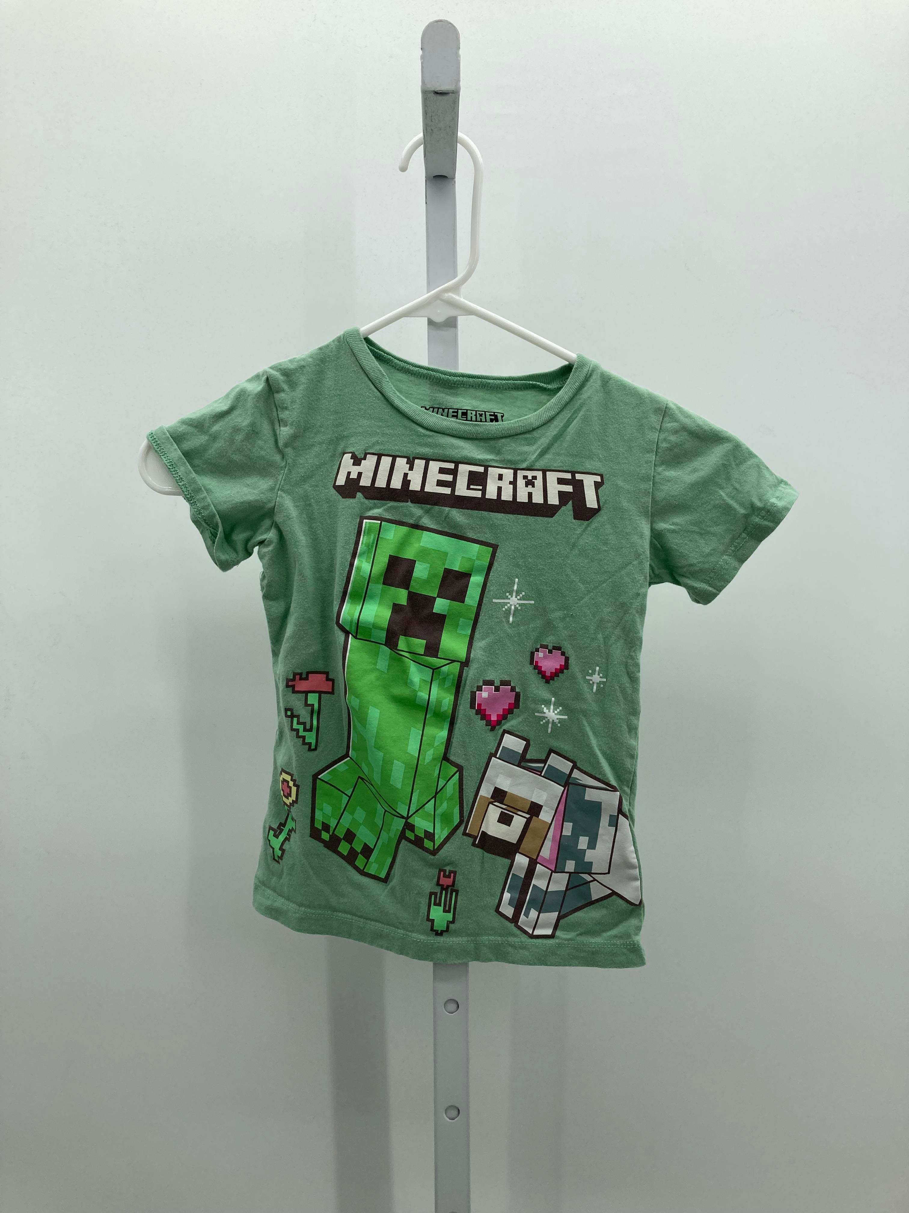 Mojang Size 5 Boys Short Sleeve Shirt