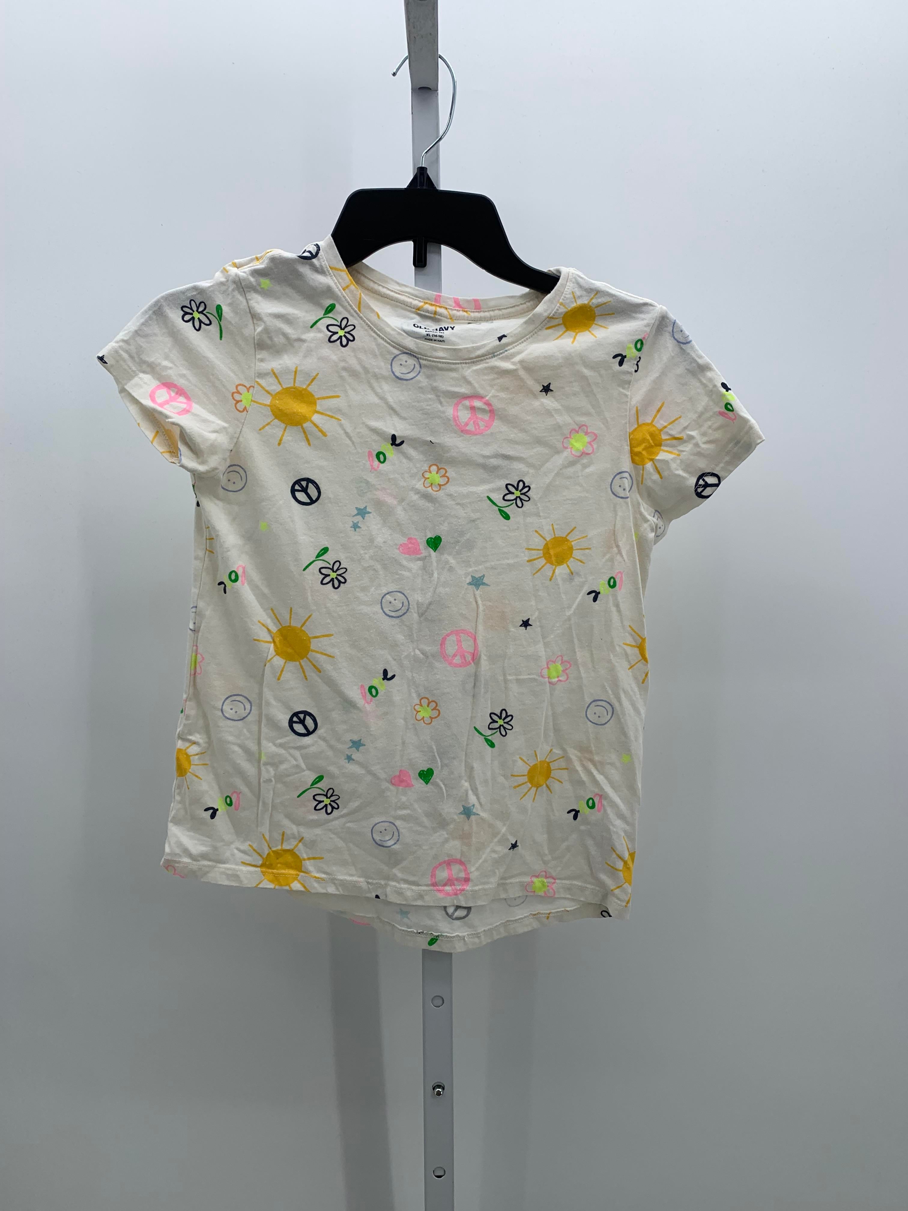 Old Navy Size 14-16 Girls Short Sleeve Shirt