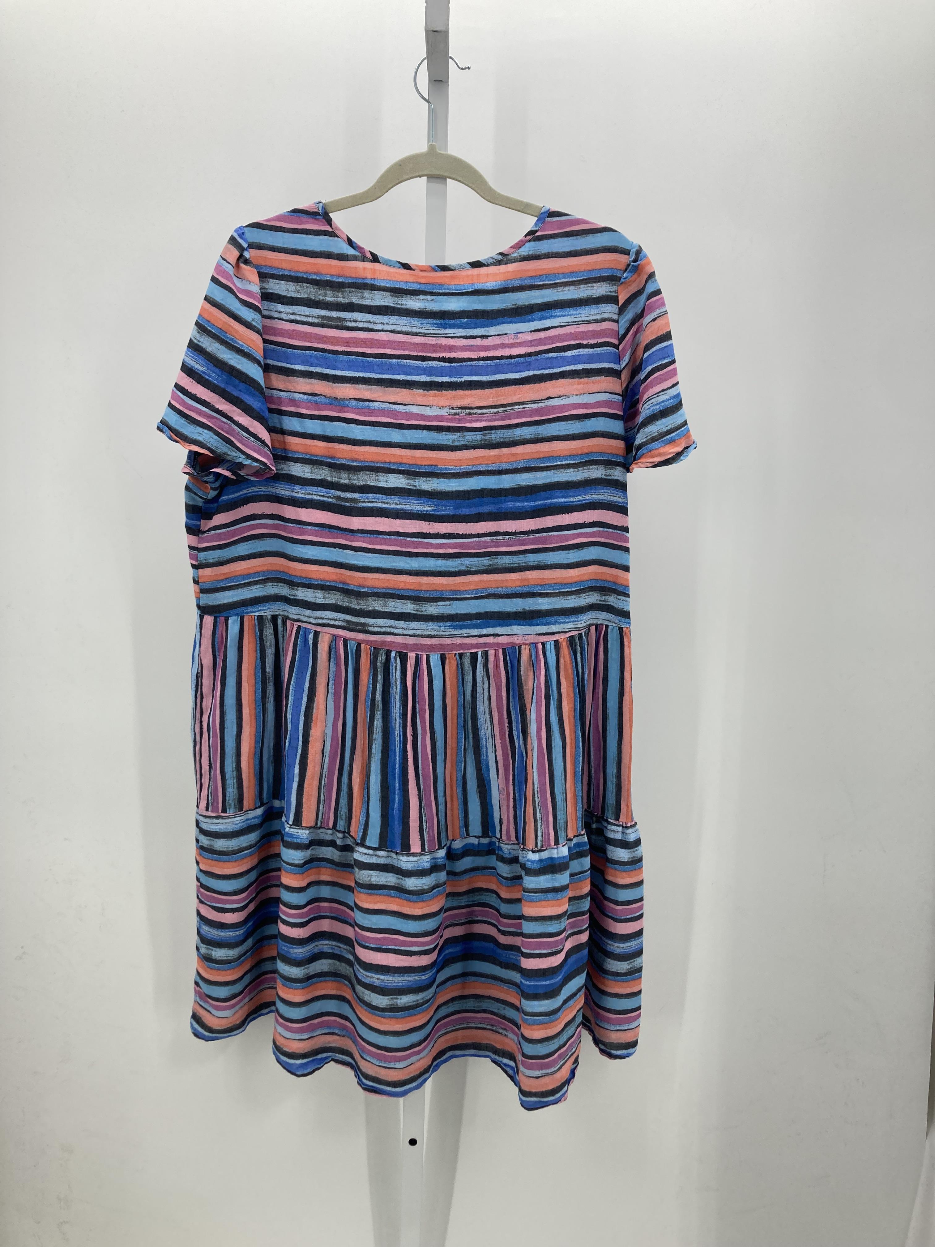 Time and Tru Size Extra Large Misses Short Sleeve Dress