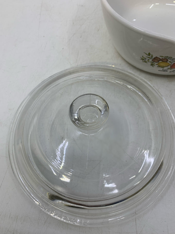 VTG SPICE OF LIFE SAUCE PAN W/ LID.