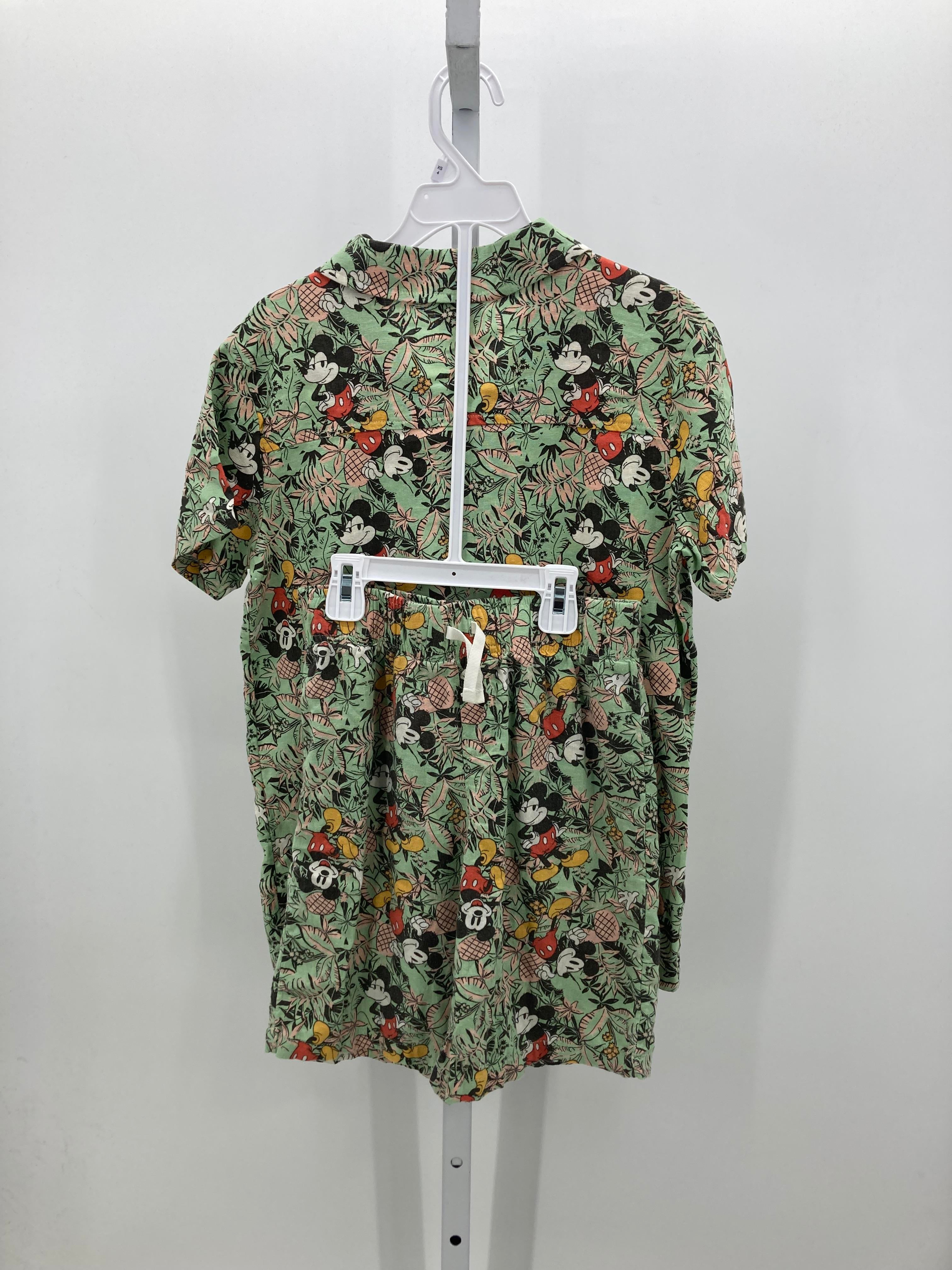 TROPICAL MICKEY MOUSE SHIRT AND SHORTS