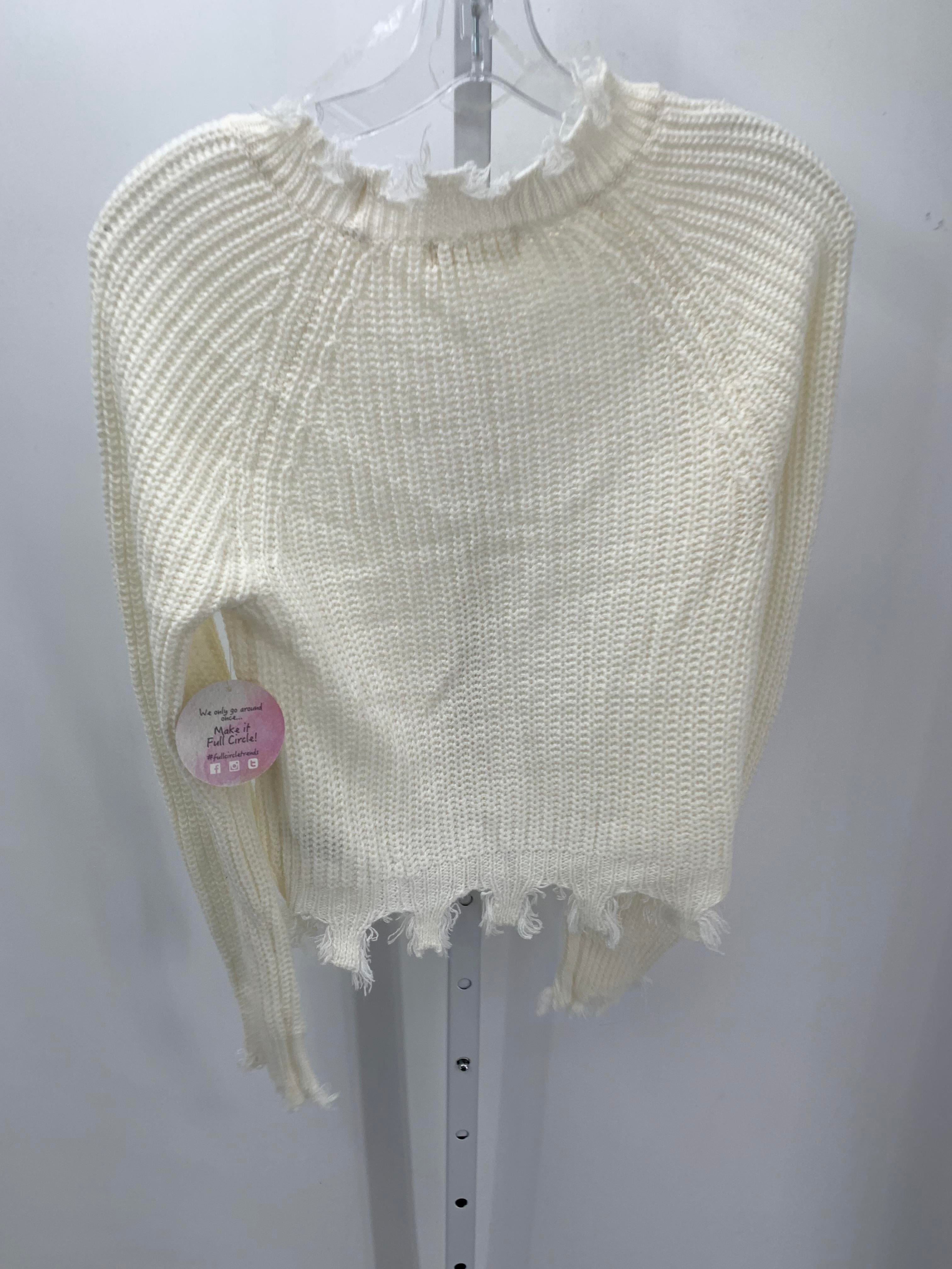 Size Medium Juniors Long Sleeve Sweater