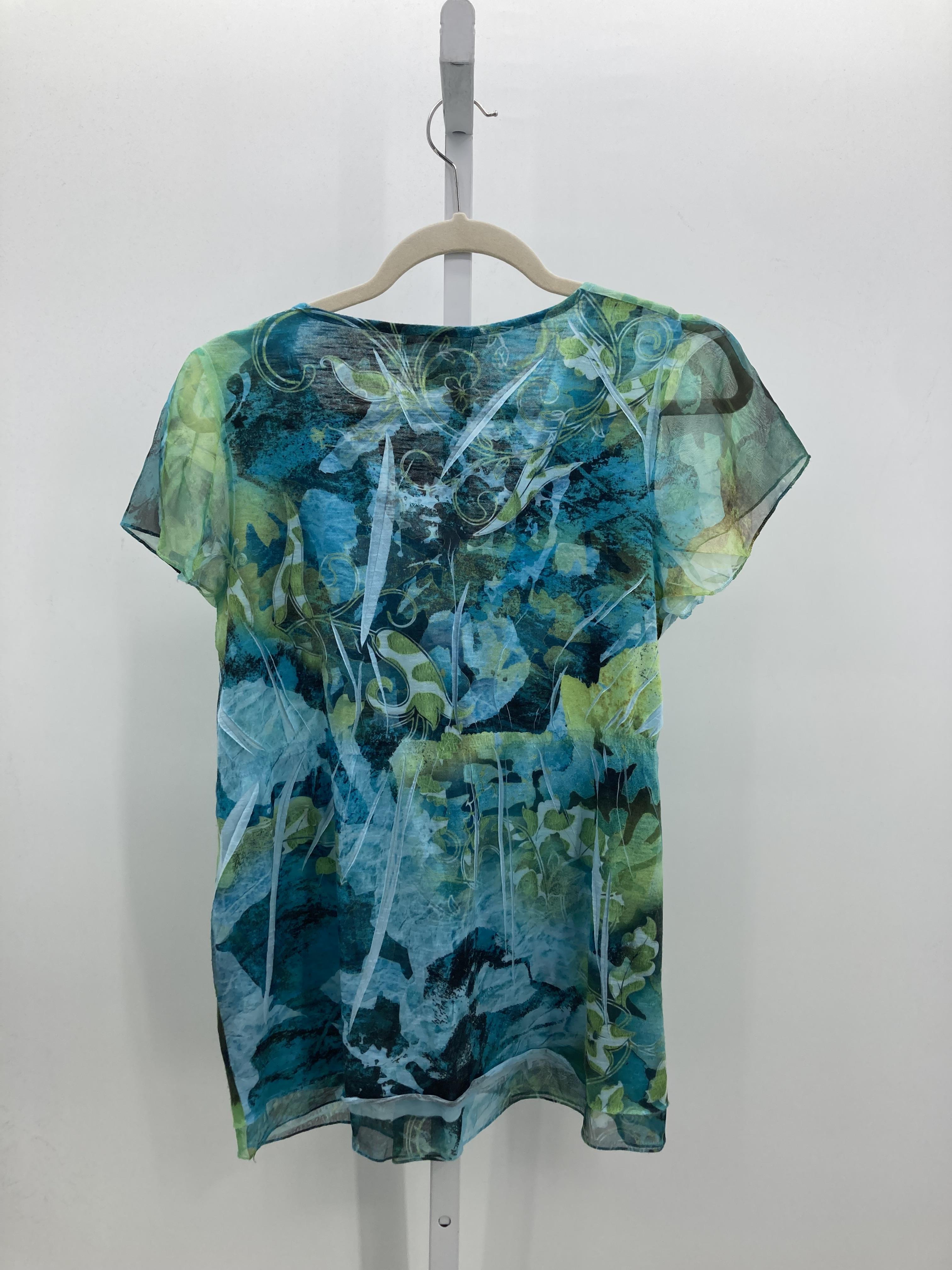 Dress Barn Size Medium Misses Short Sleeve Shirt