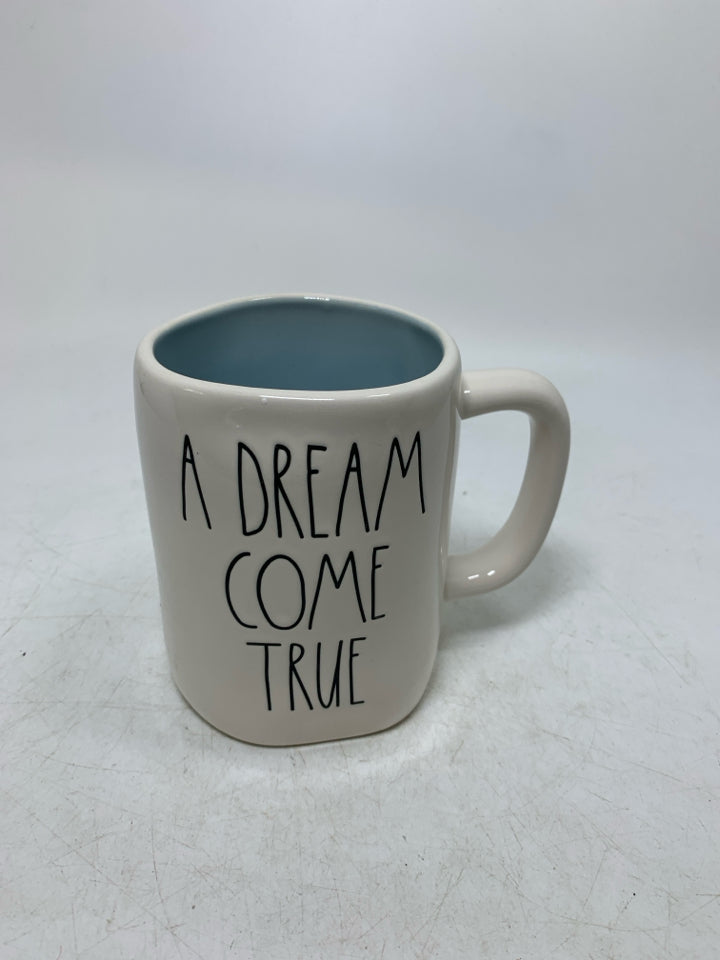 A DREAM COME TRUE BLUE INSIDE.
