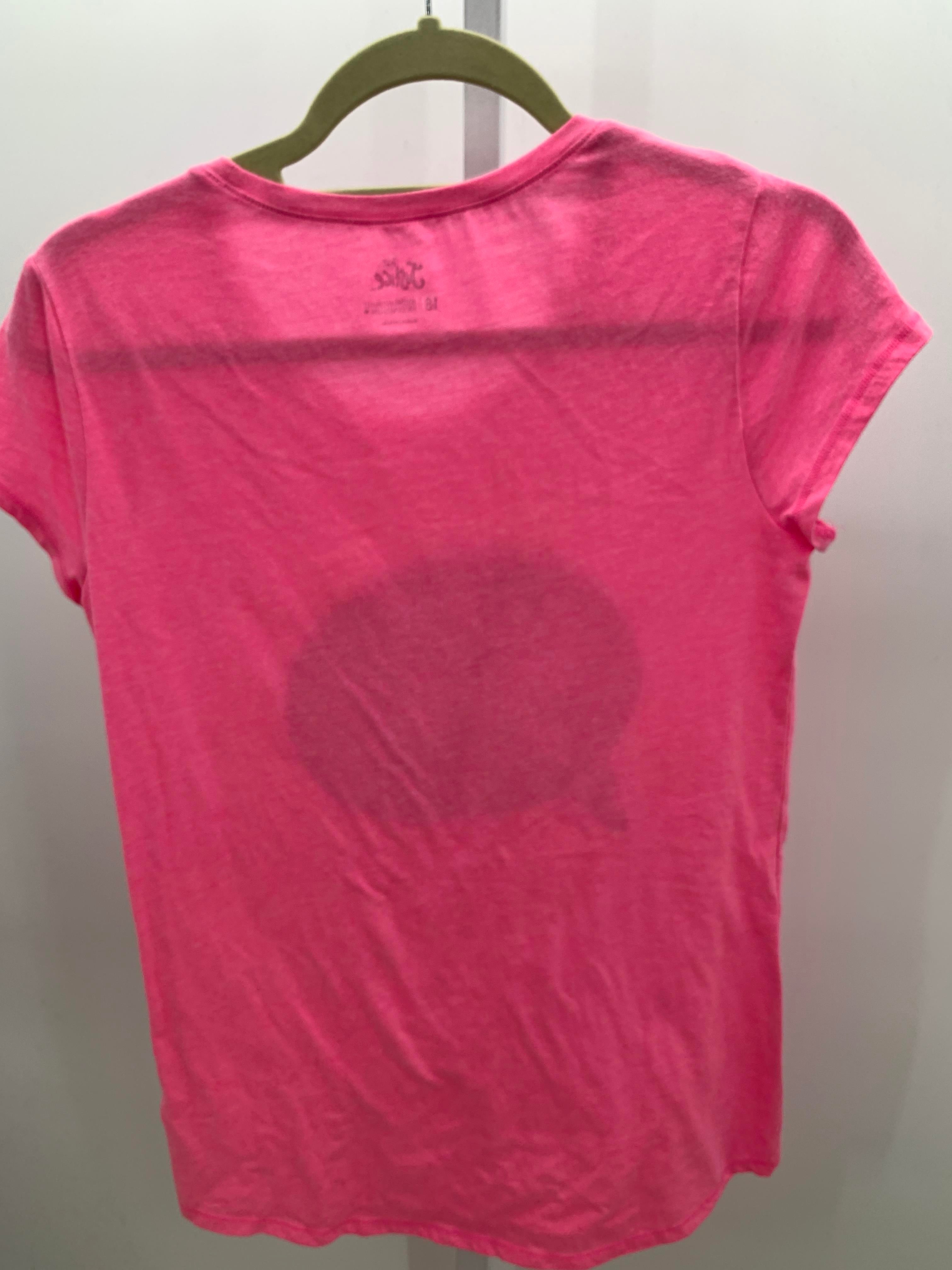 Justice Size 18 Girls Short Sleeve Shirt