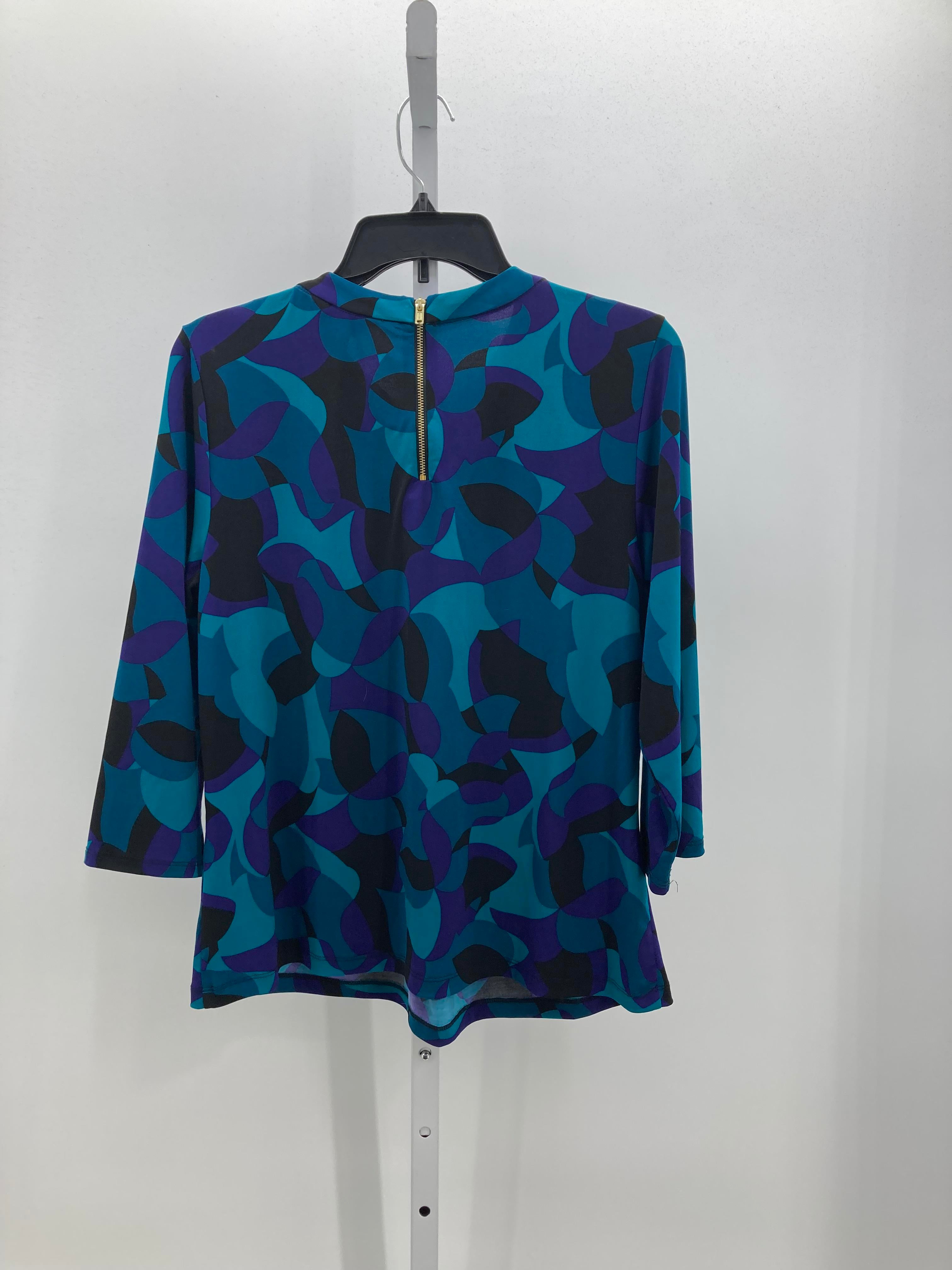 Liz Claiborne Size Large Petite Petite 3/4 Sleeve Shirt