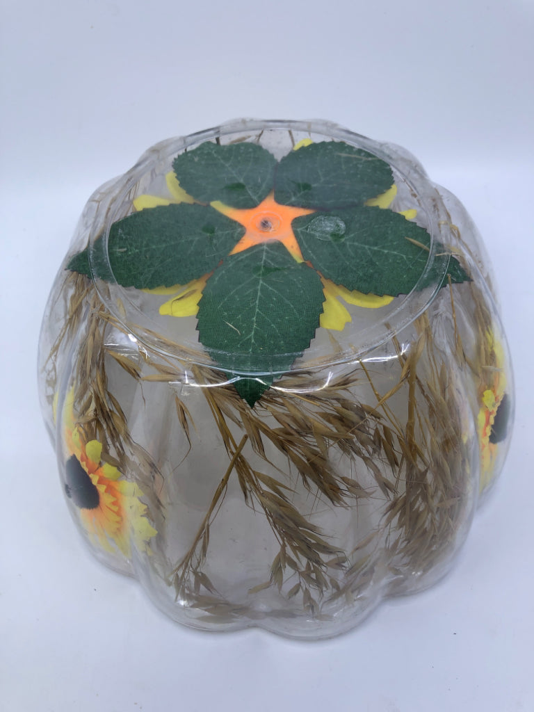 SUNFLOWER DOUBLE INSULATION ICE BUCKET/ BOWL.