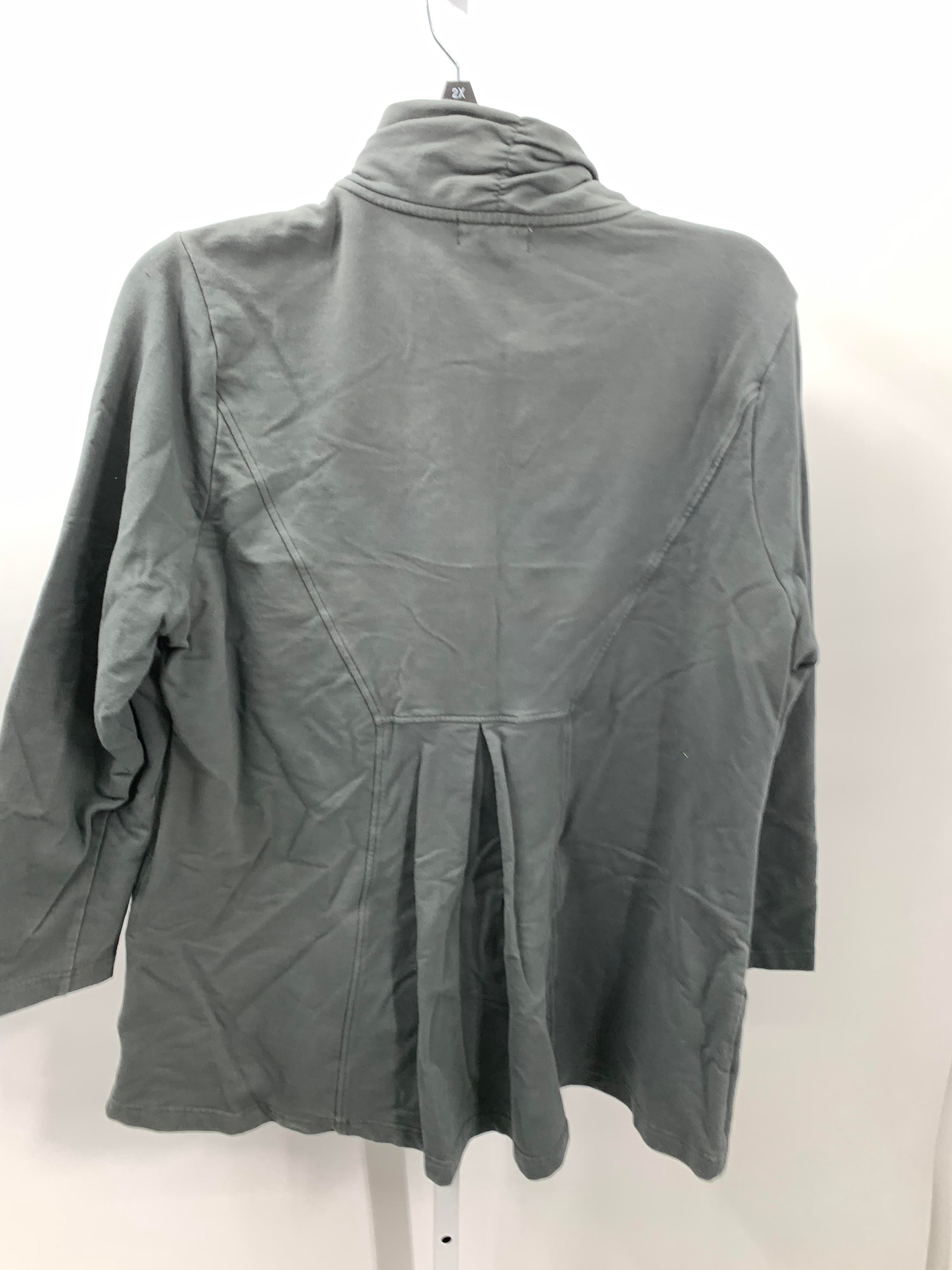 Size 1X Womens Sweat Jacket
