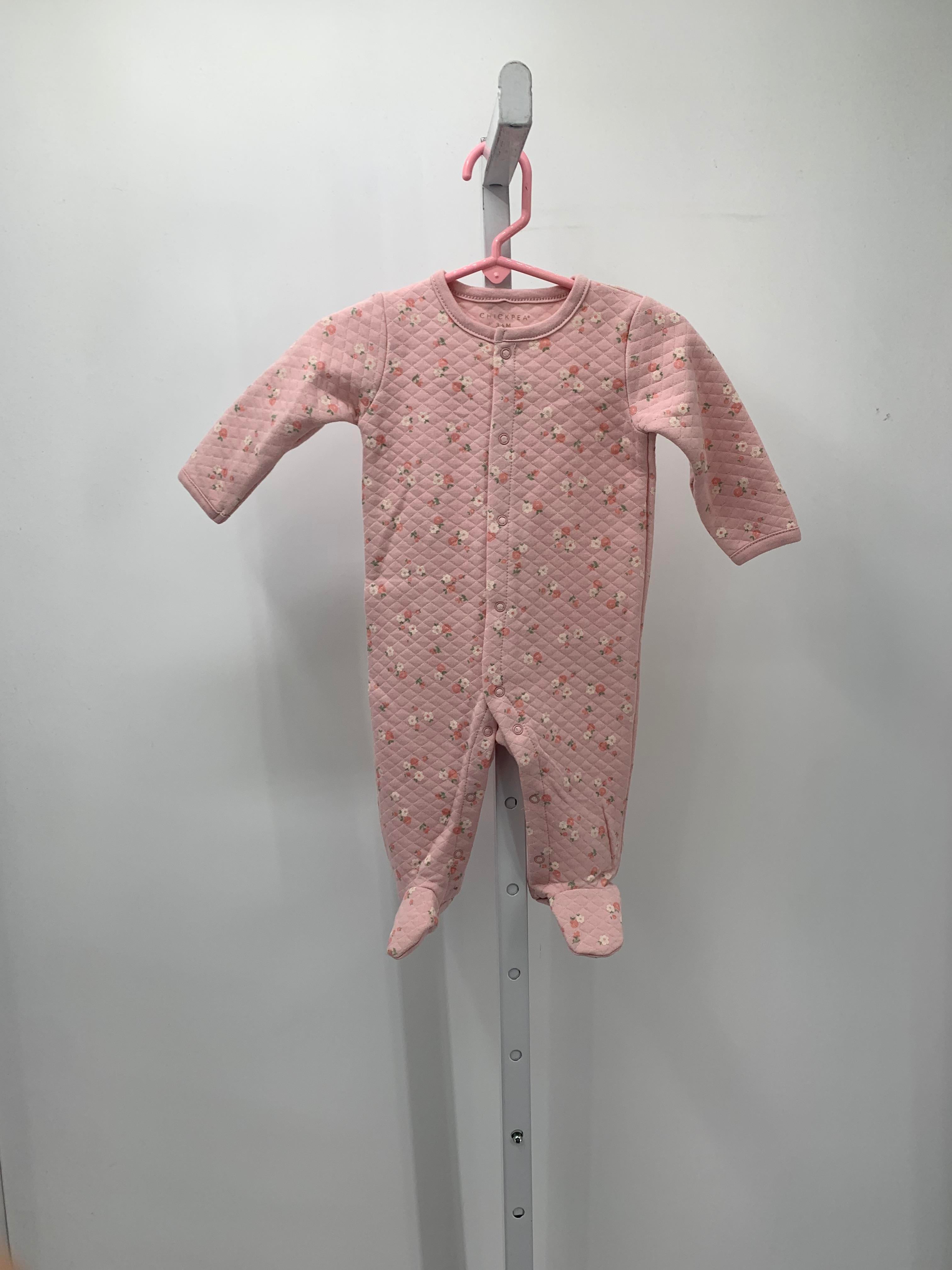 Chick Pea Size 3-6 Months Girls Long Slv. Romper