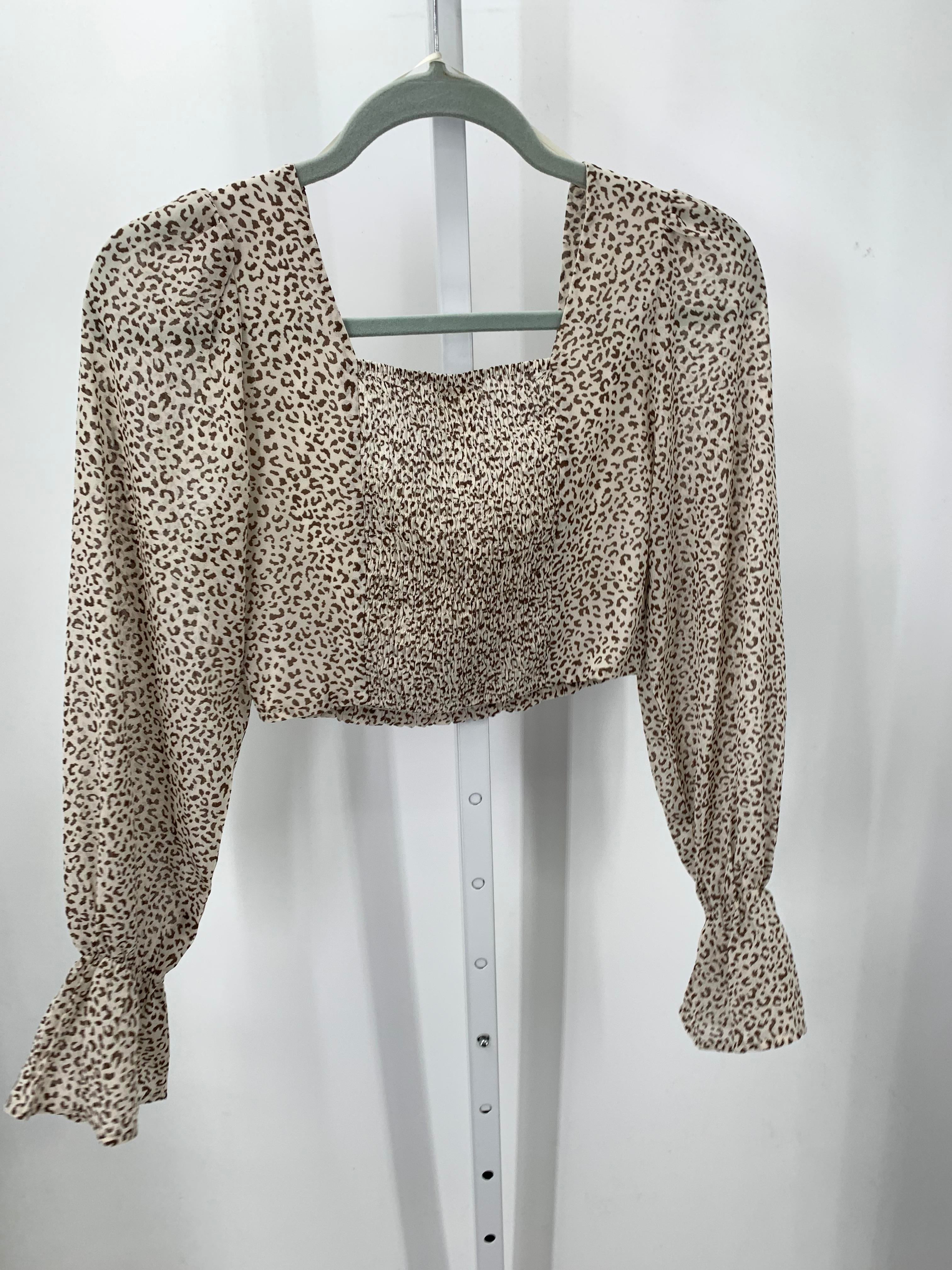 Size X Small Juniors Long Sleeve Shirt