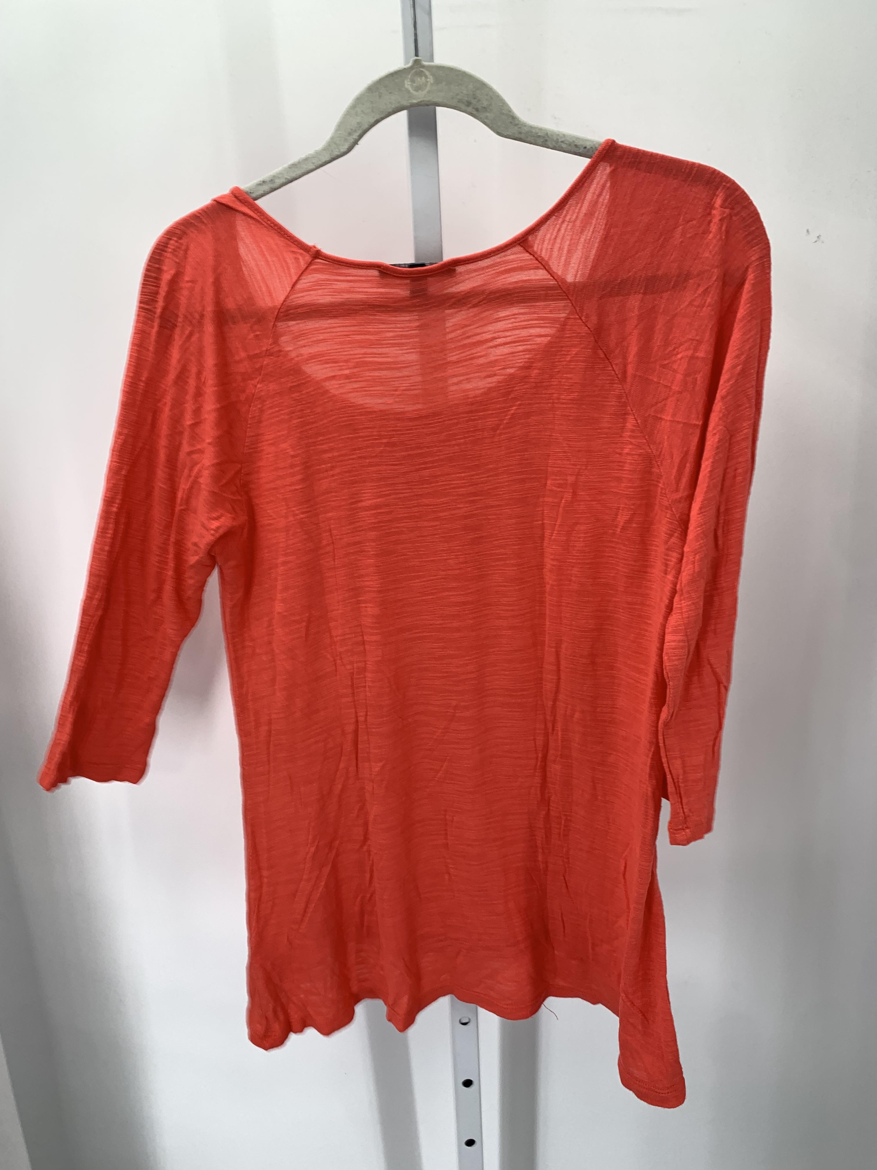 Cable & Gauge Size Large Misses 3/4 Sleeve Shirt