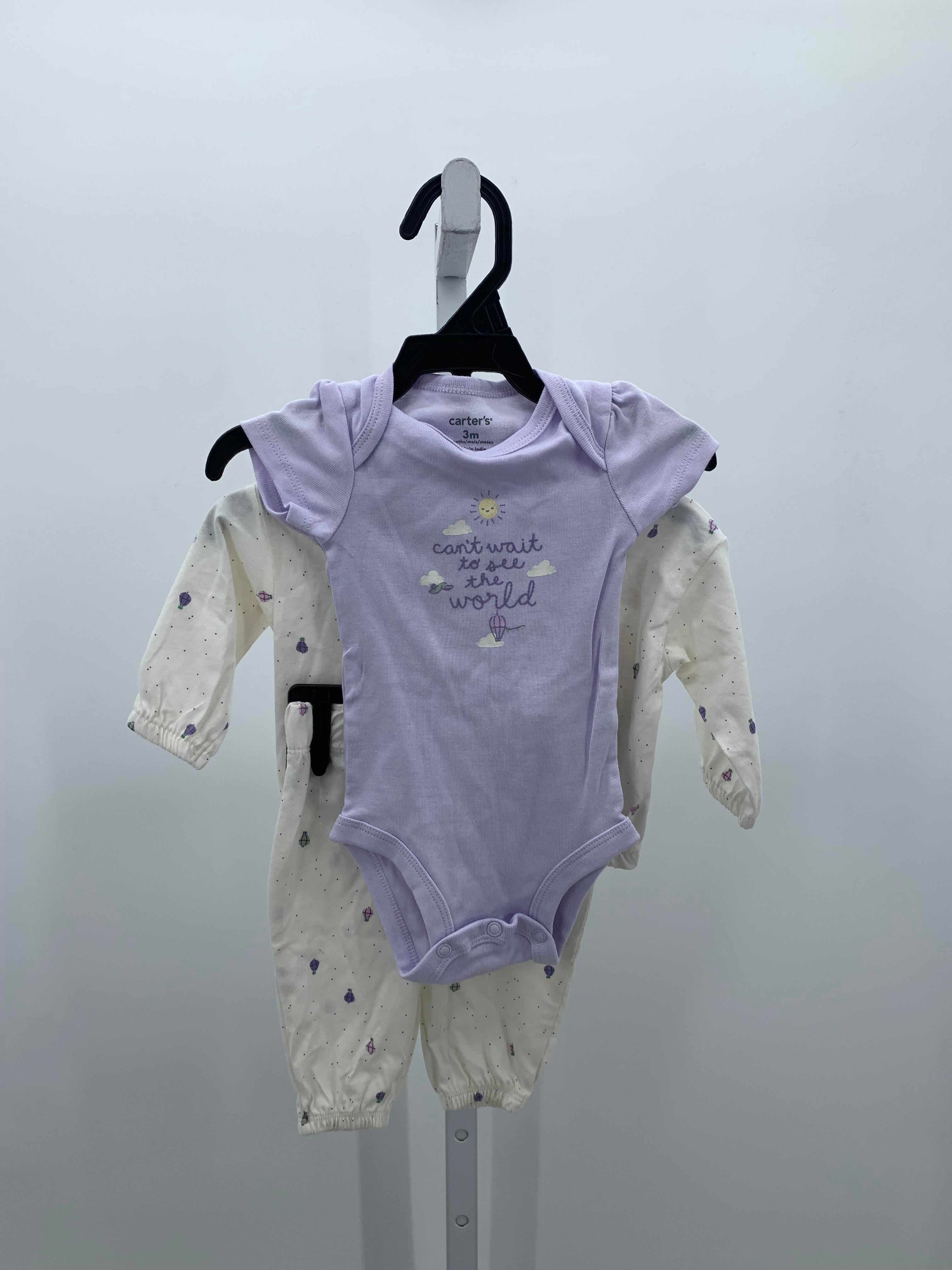 Carters Size 3 Months Girls 3 Pieces