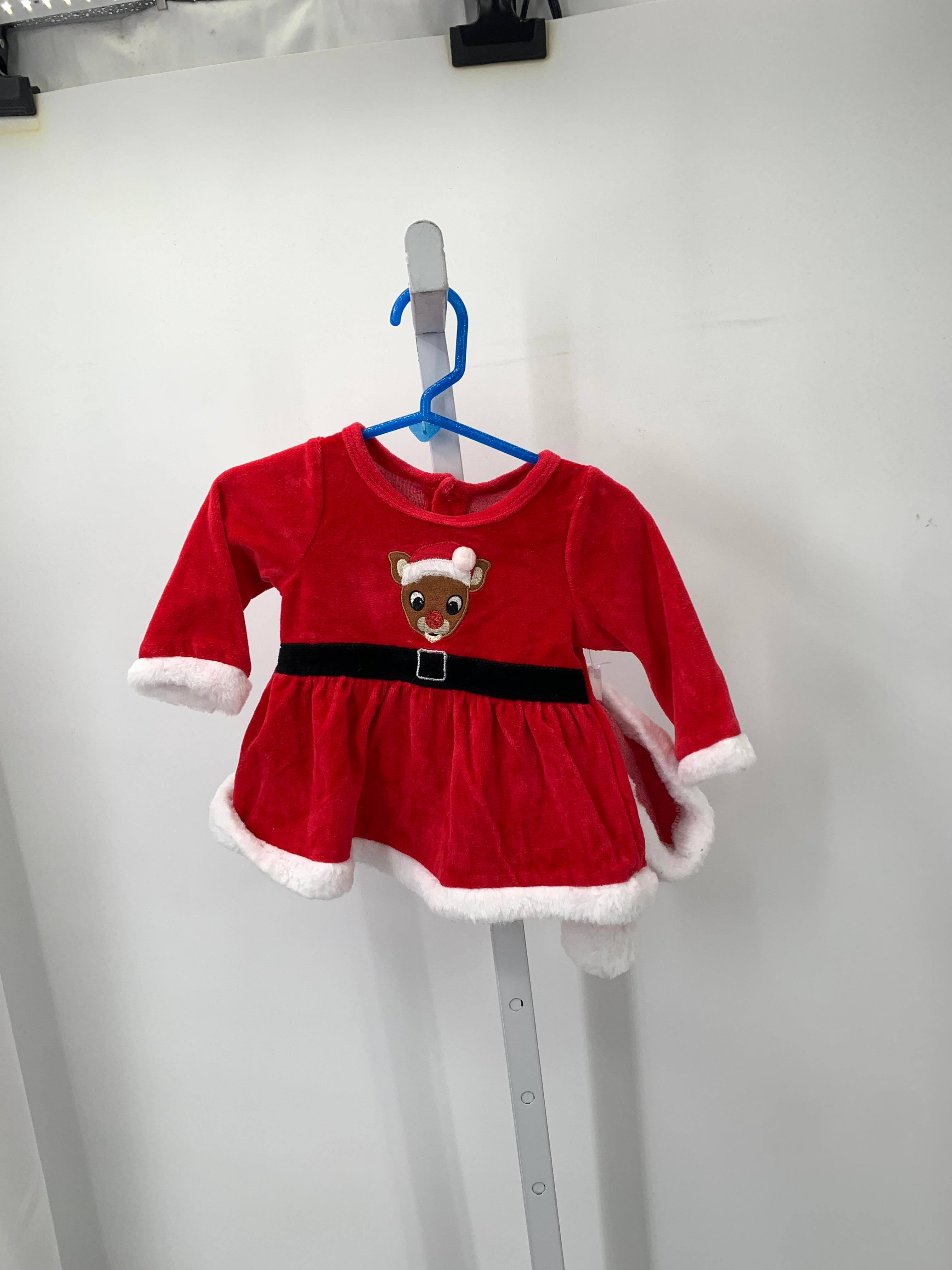 LONG SLV DRESS WHITE FAUX FUR.