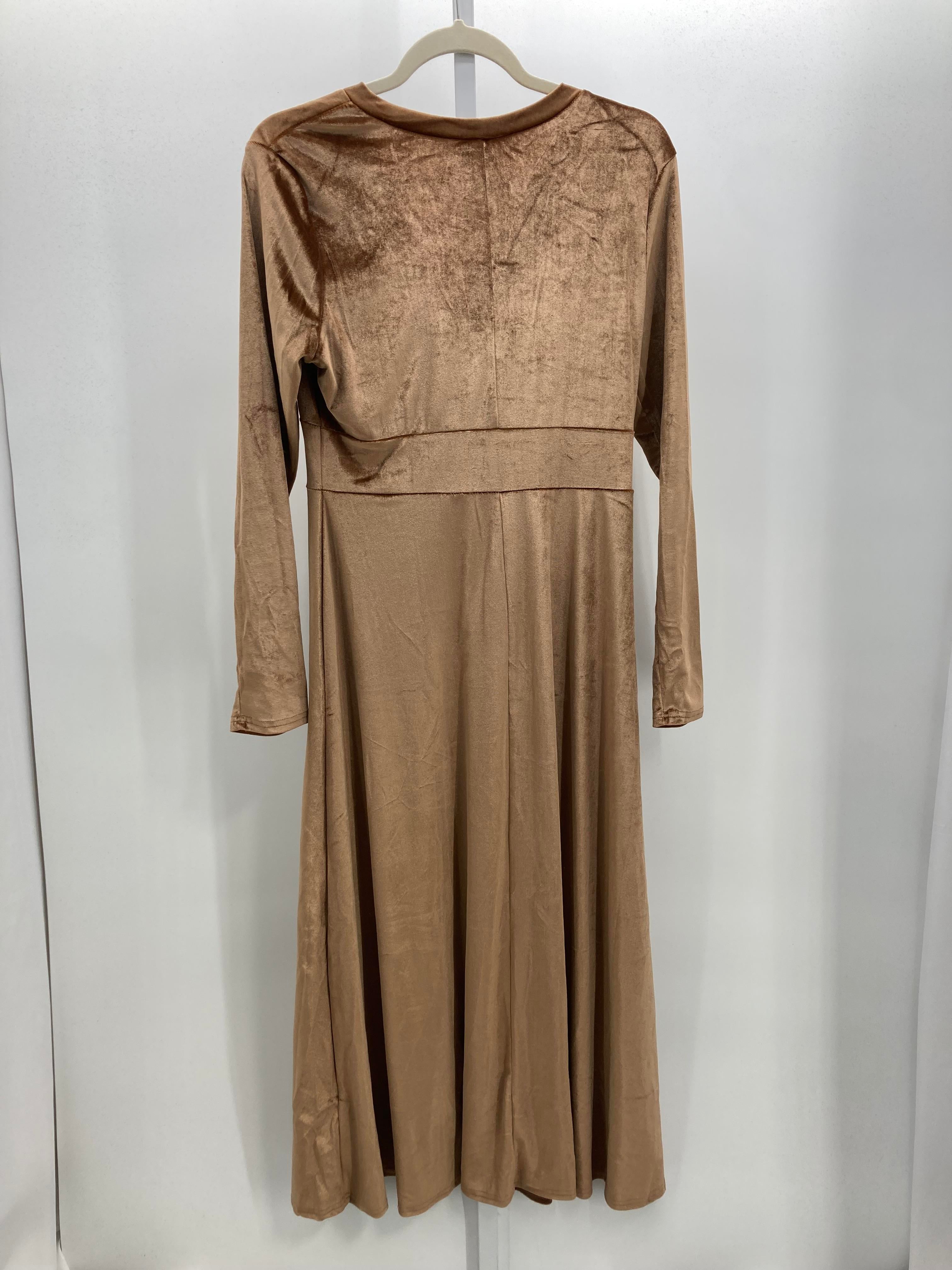 Size Large Misses Long Sleeve Dress