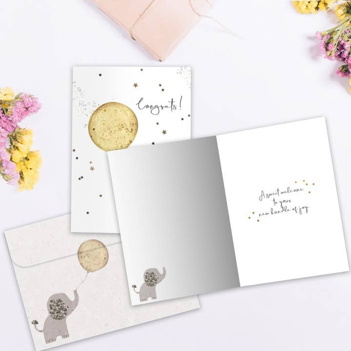 A Great Welcome, New Baby Card