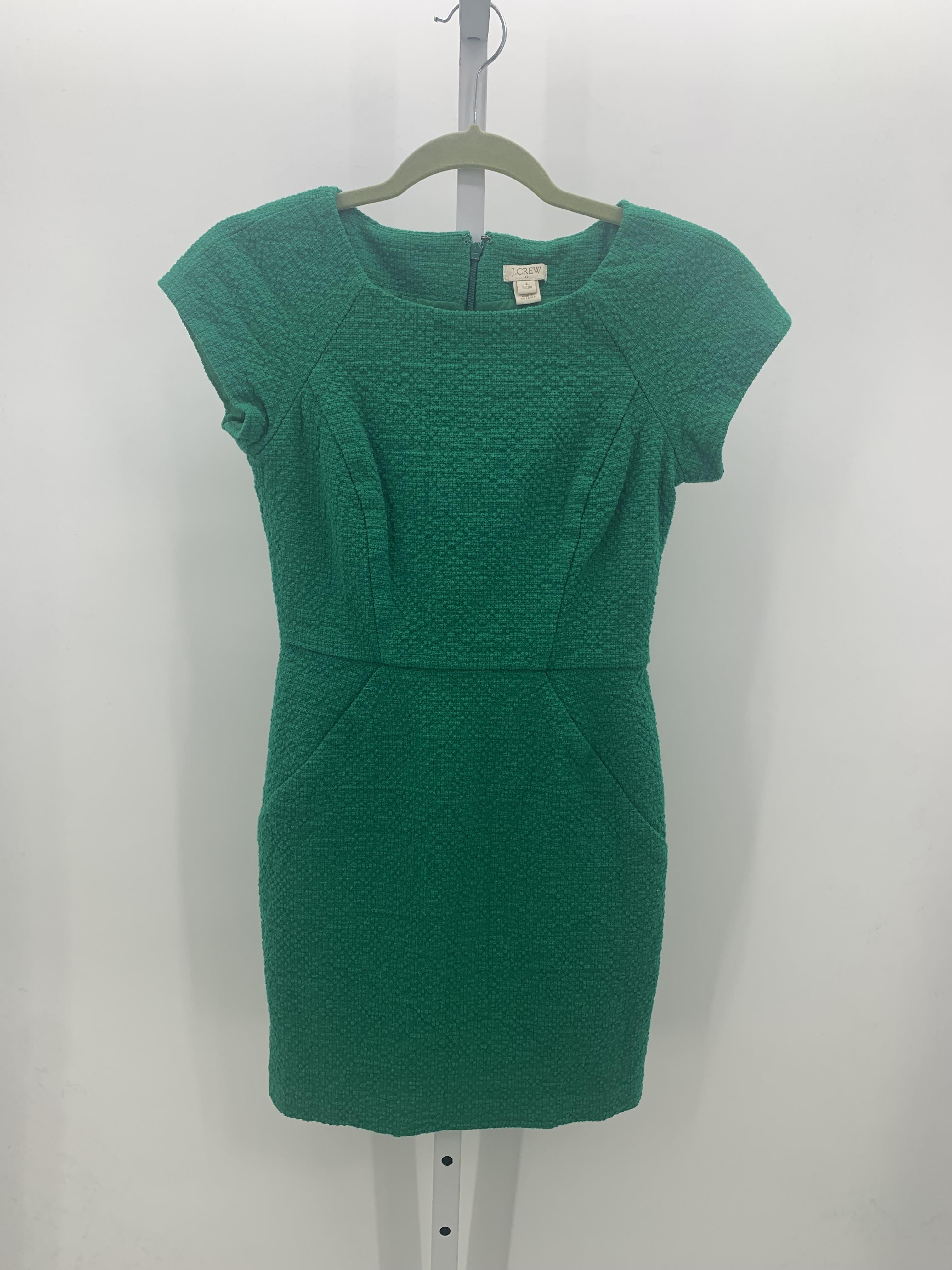 J. Crew Size 2 Petite Petite Short Sleeve Dress