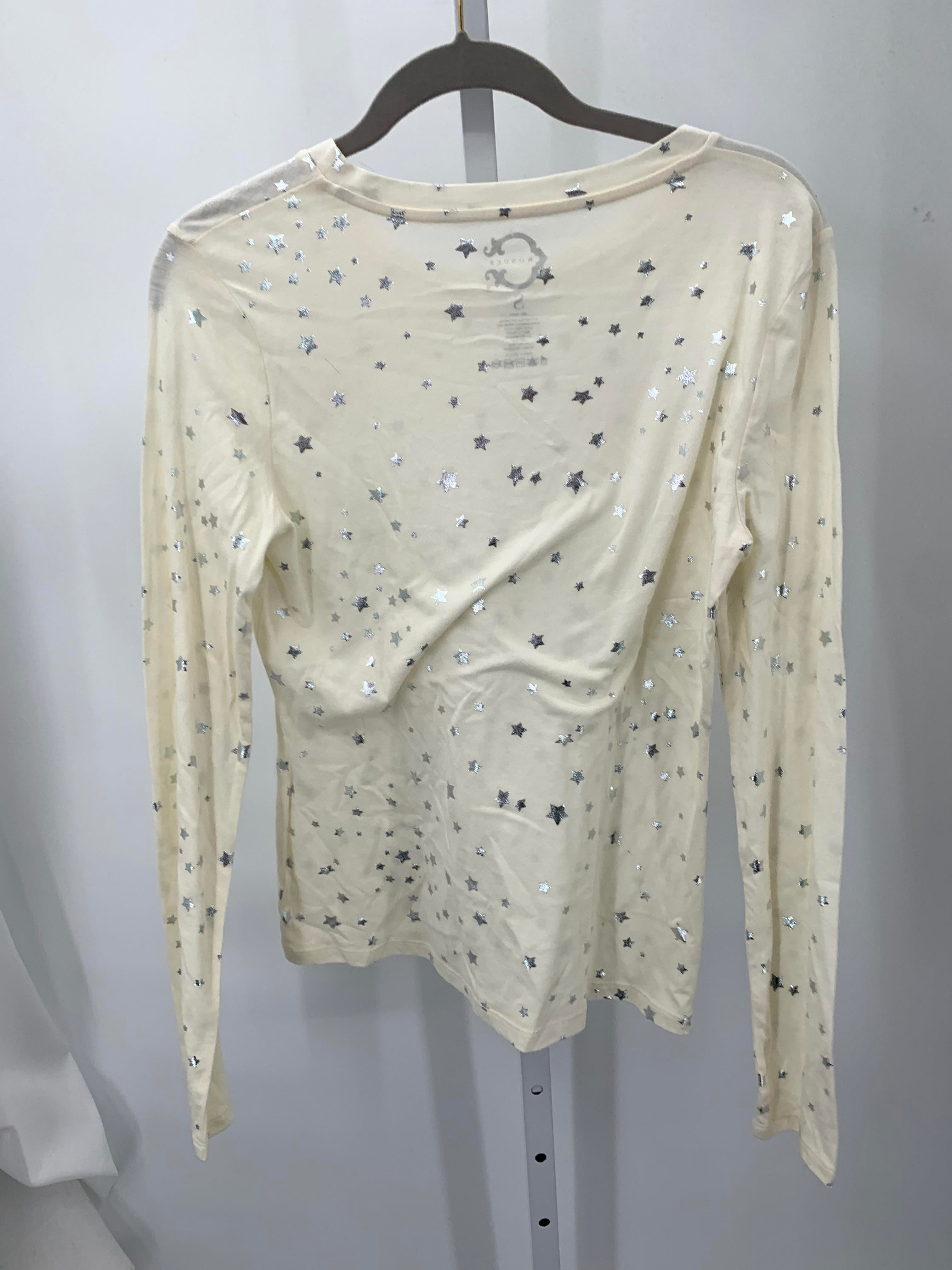 Size Small Juniors Long Sleeve Shirt