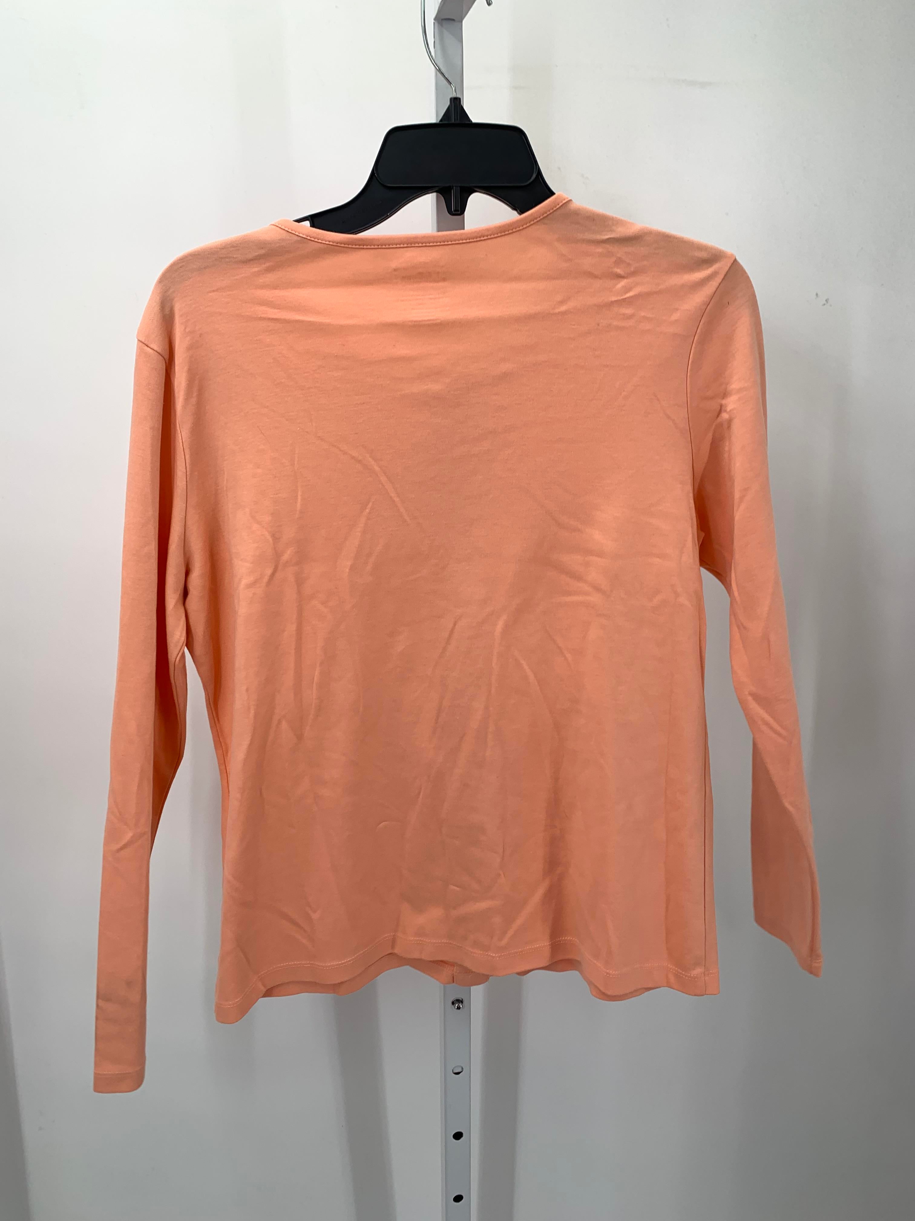 LL Bean Size Medium Misses Long Sleeve Shirt