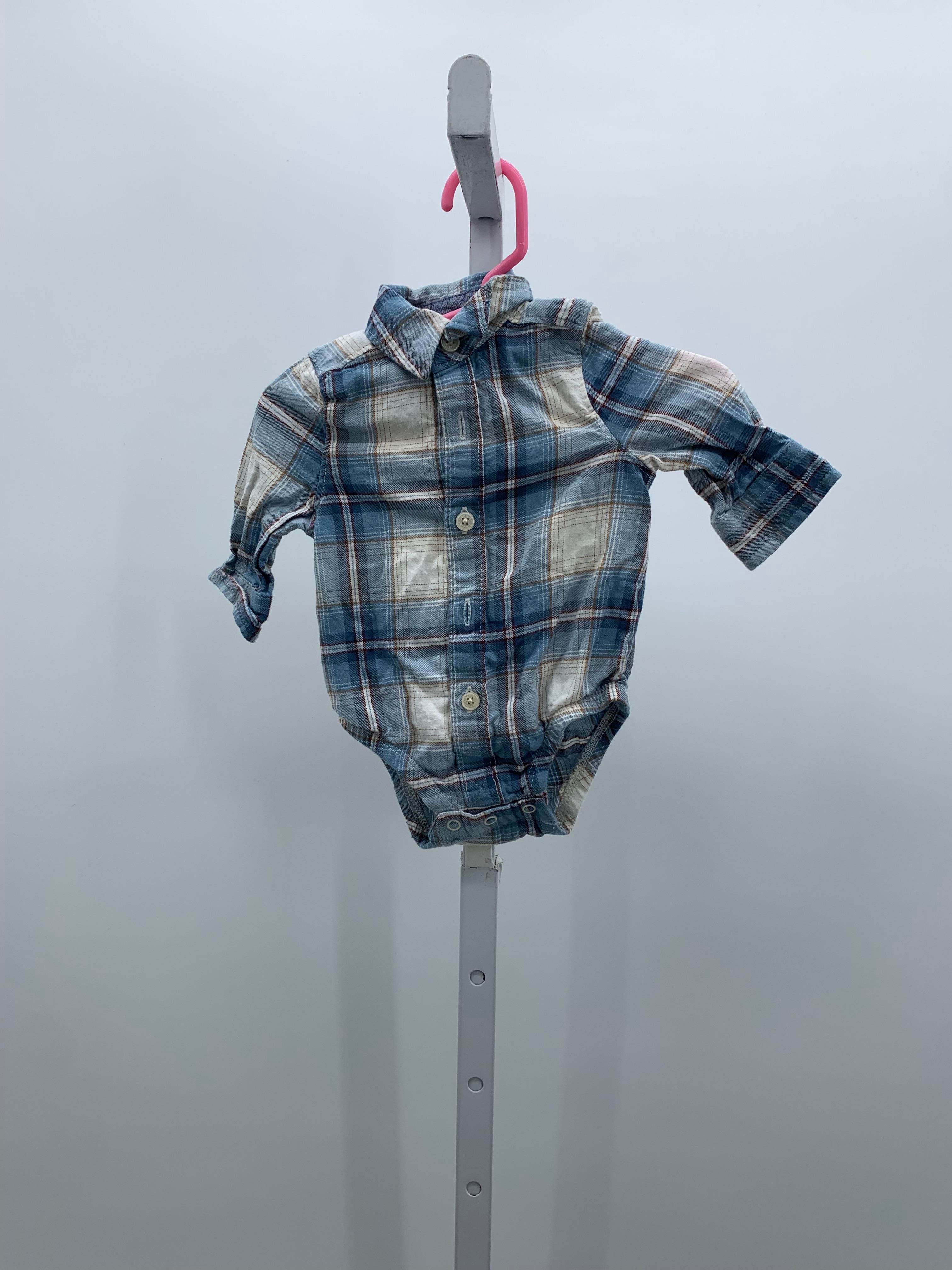 PLAID BTN DOWN
