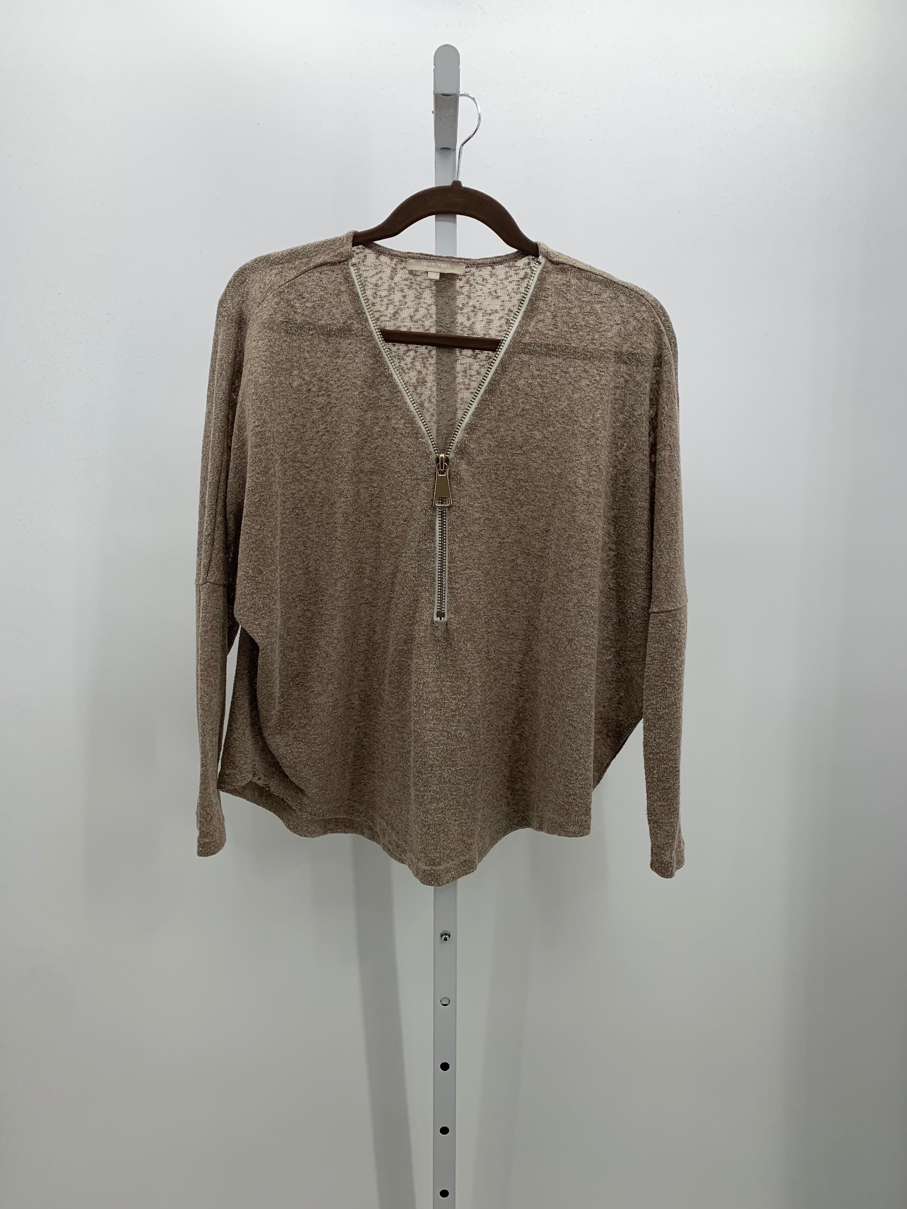 Joan Vass Size Small Misses Long Slv Sweater