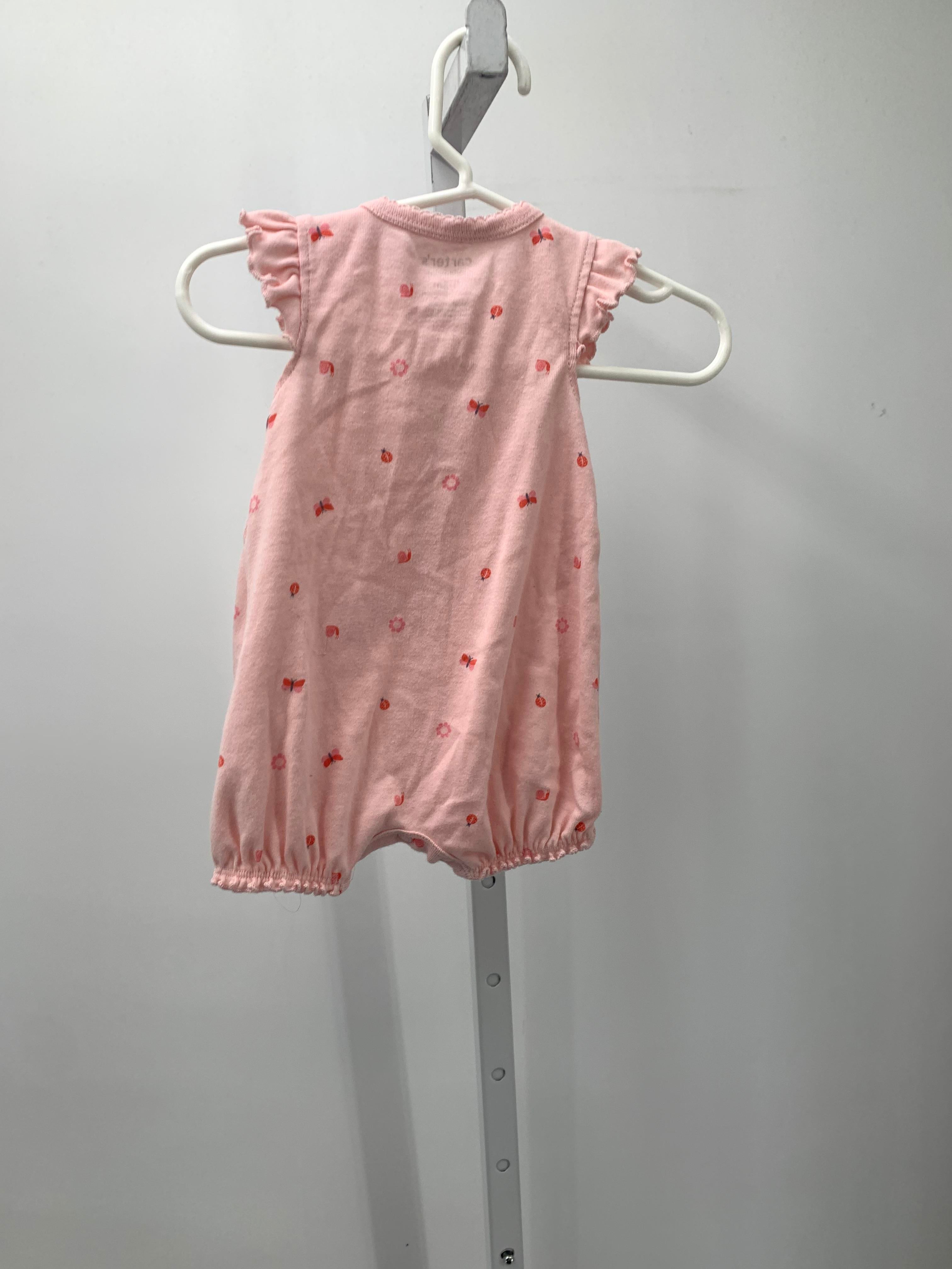 Carters Size 0-3 months Girls Sleeveless Romper