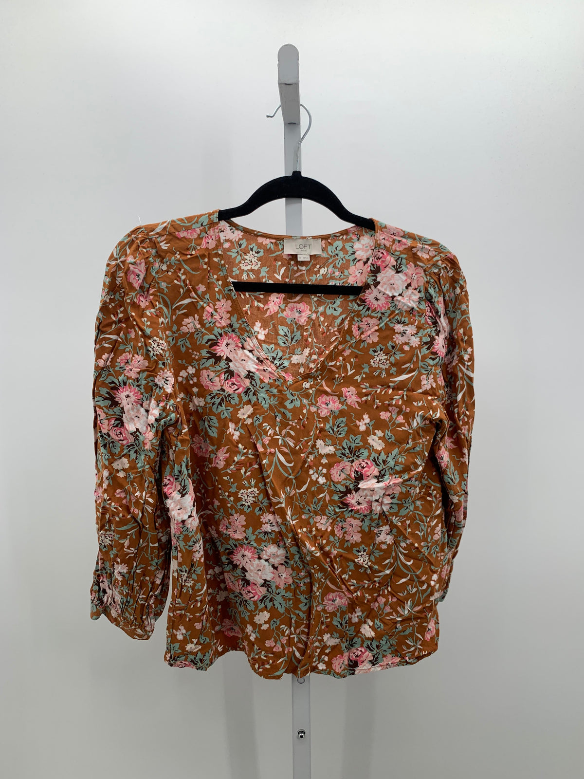 Loft Size Medium Misses 3/4 Sleeve Shirt