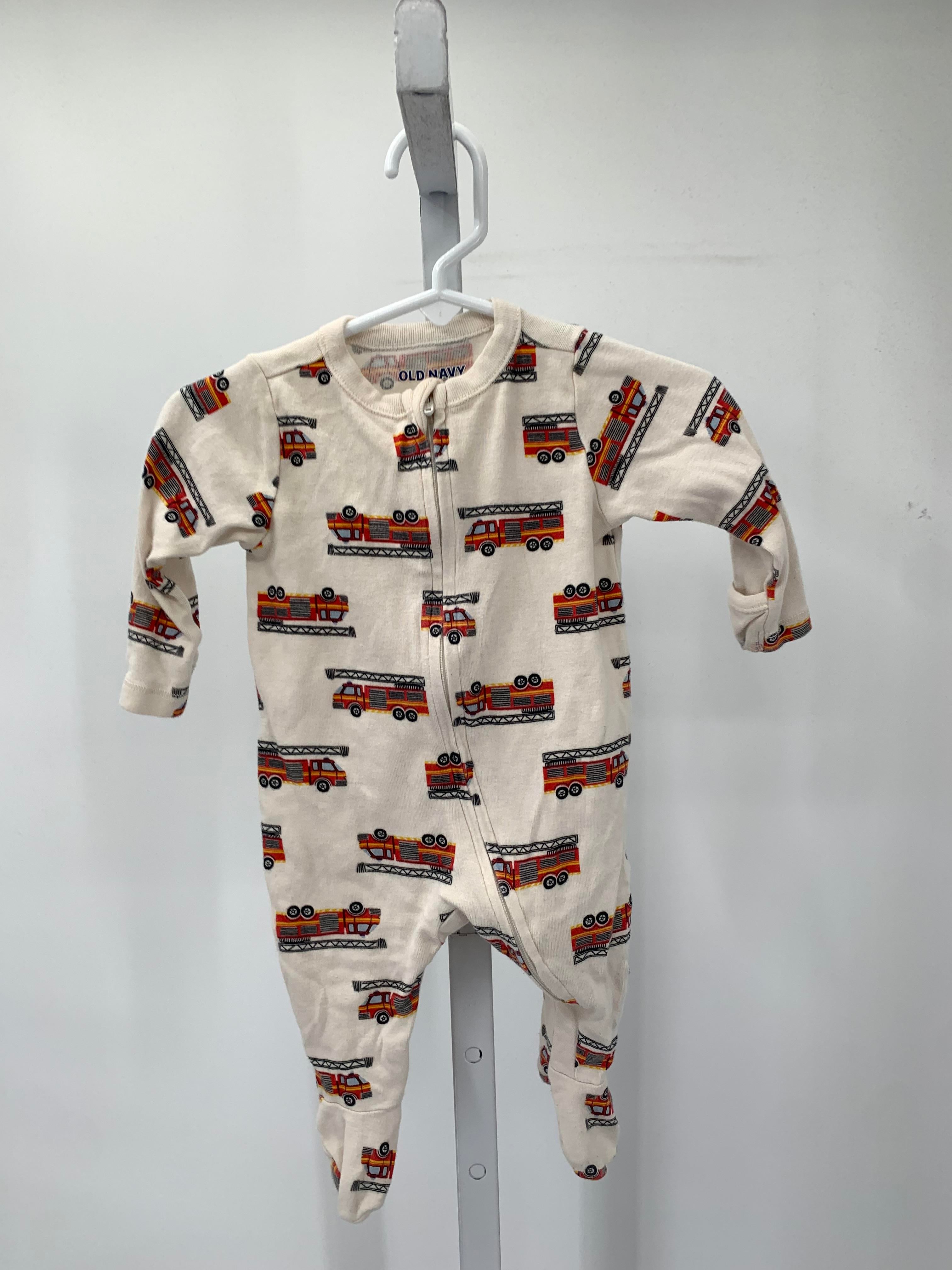 FIRE TRUCKS ZIP KNIT