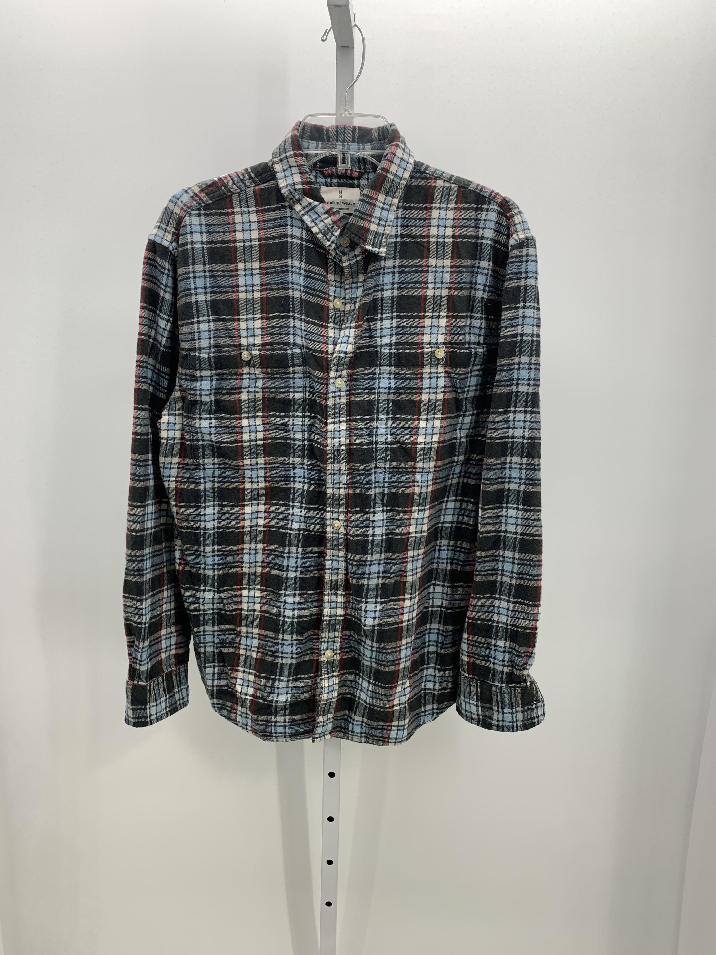 RED BLUE PLAID