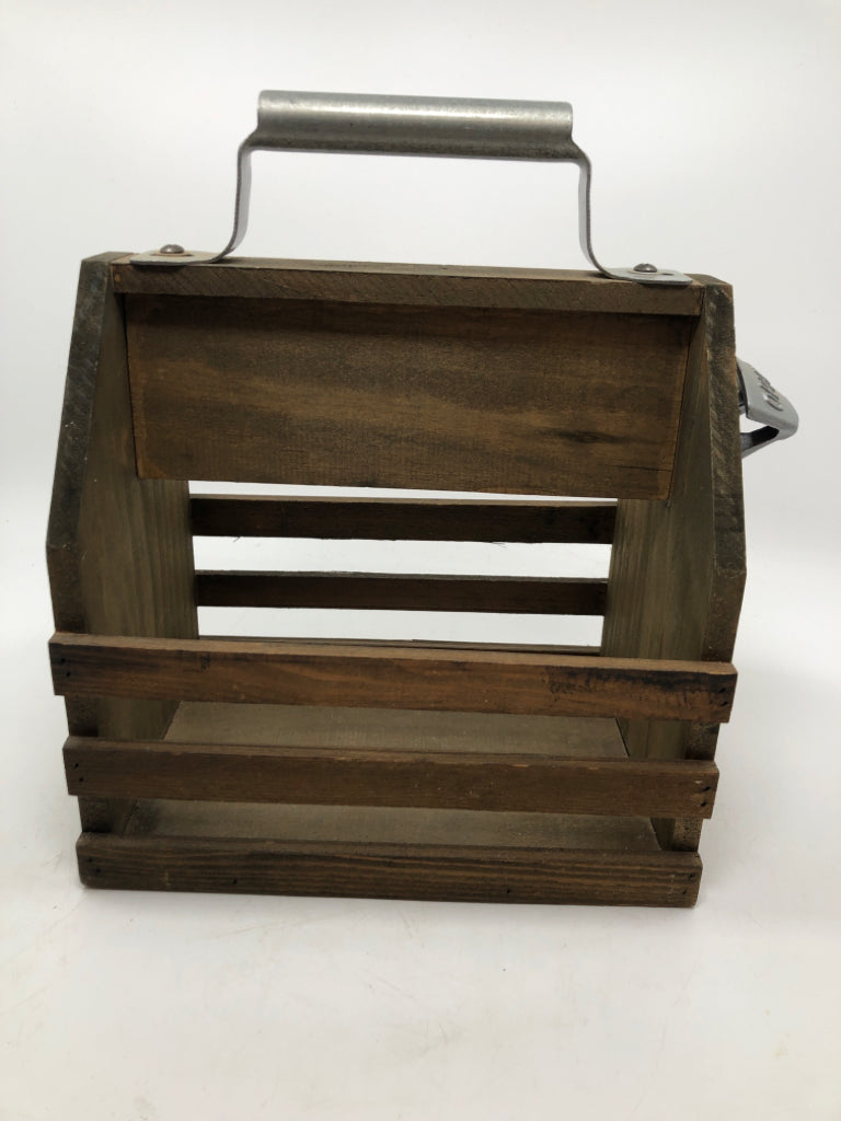 BOTTLE OPENER DRINK CADDY.