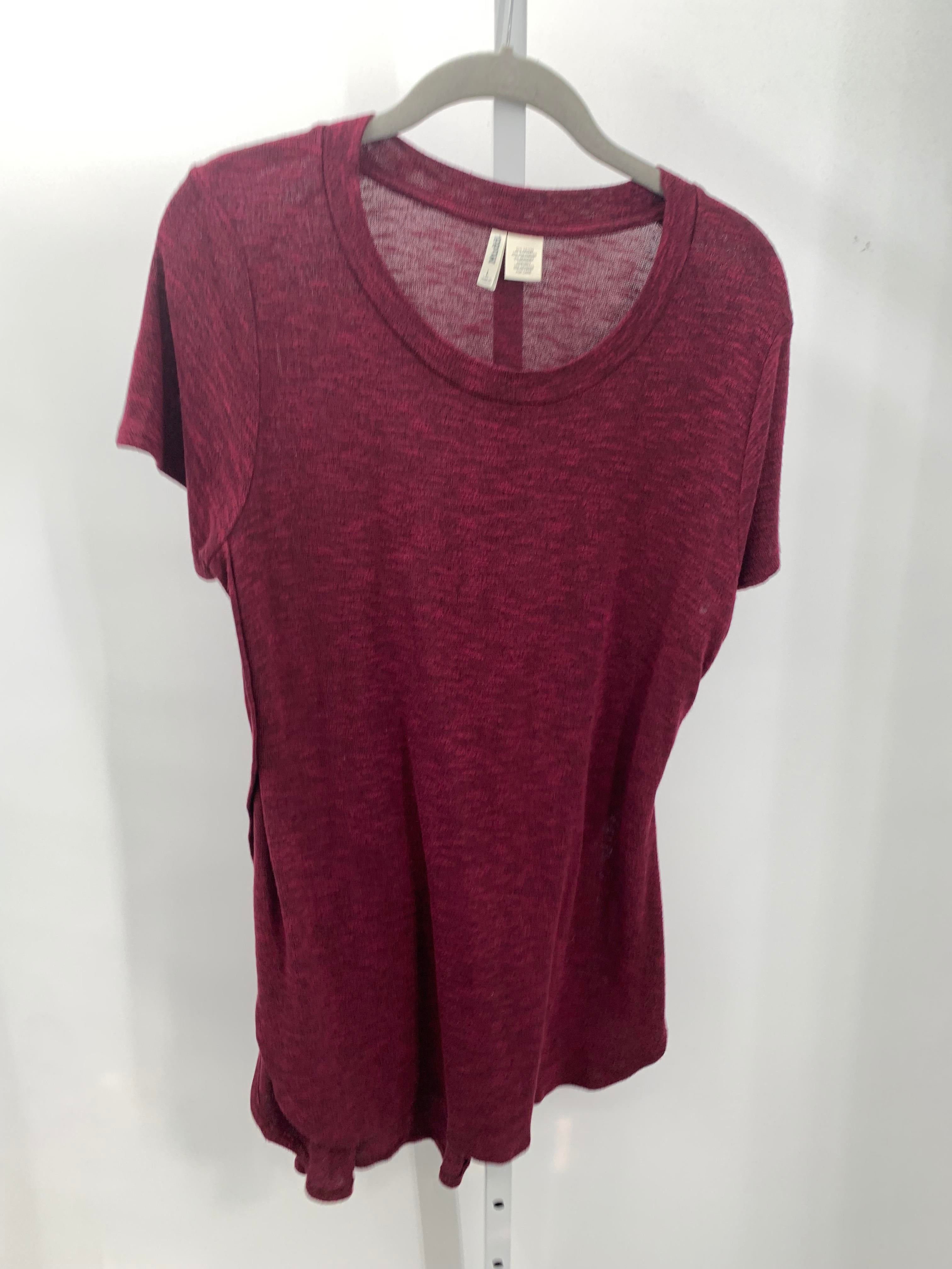 Mudd Size Large Juniors Short Sleeve Shirt