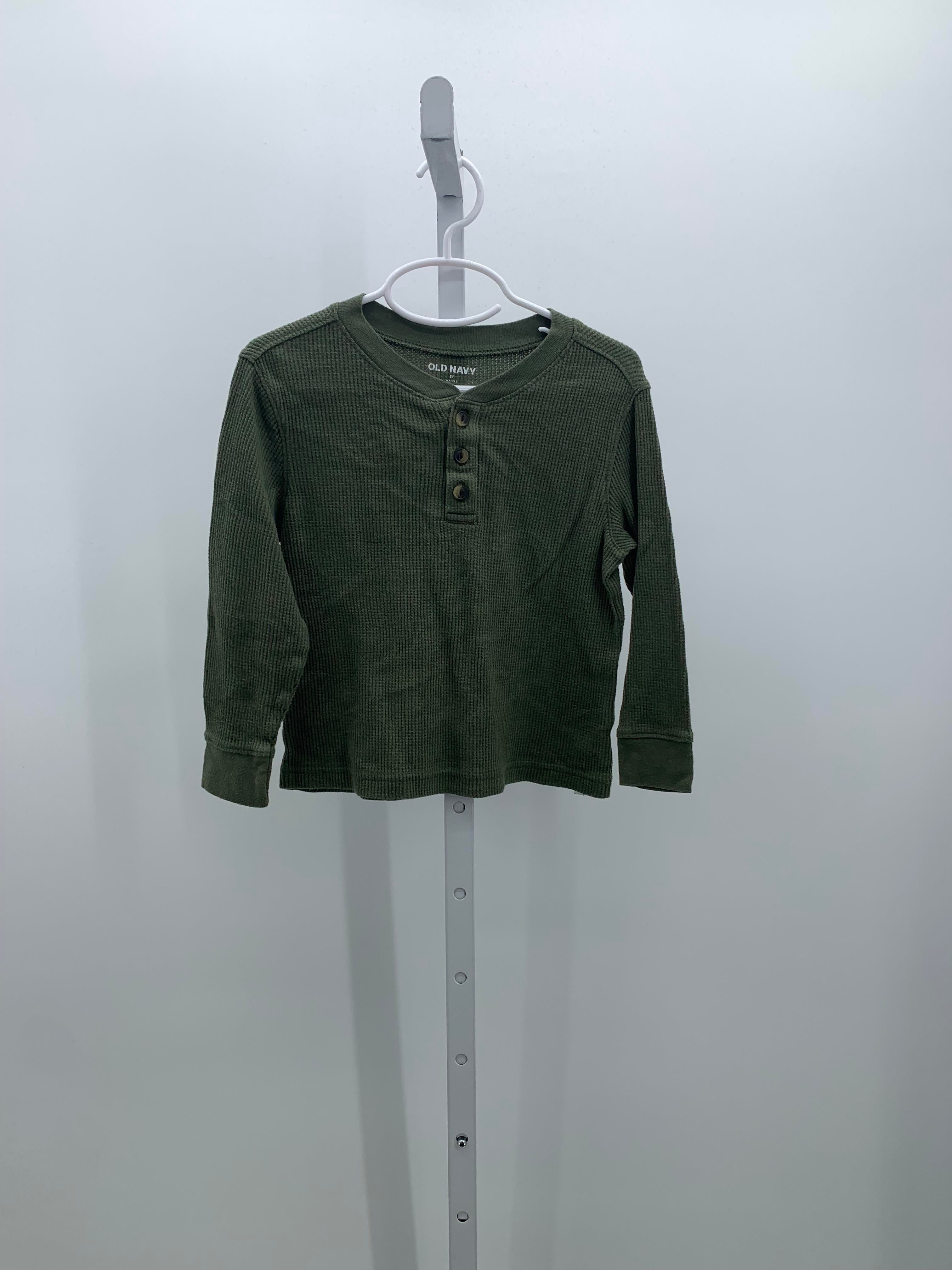 HENLEY WAFFLE KNIT
