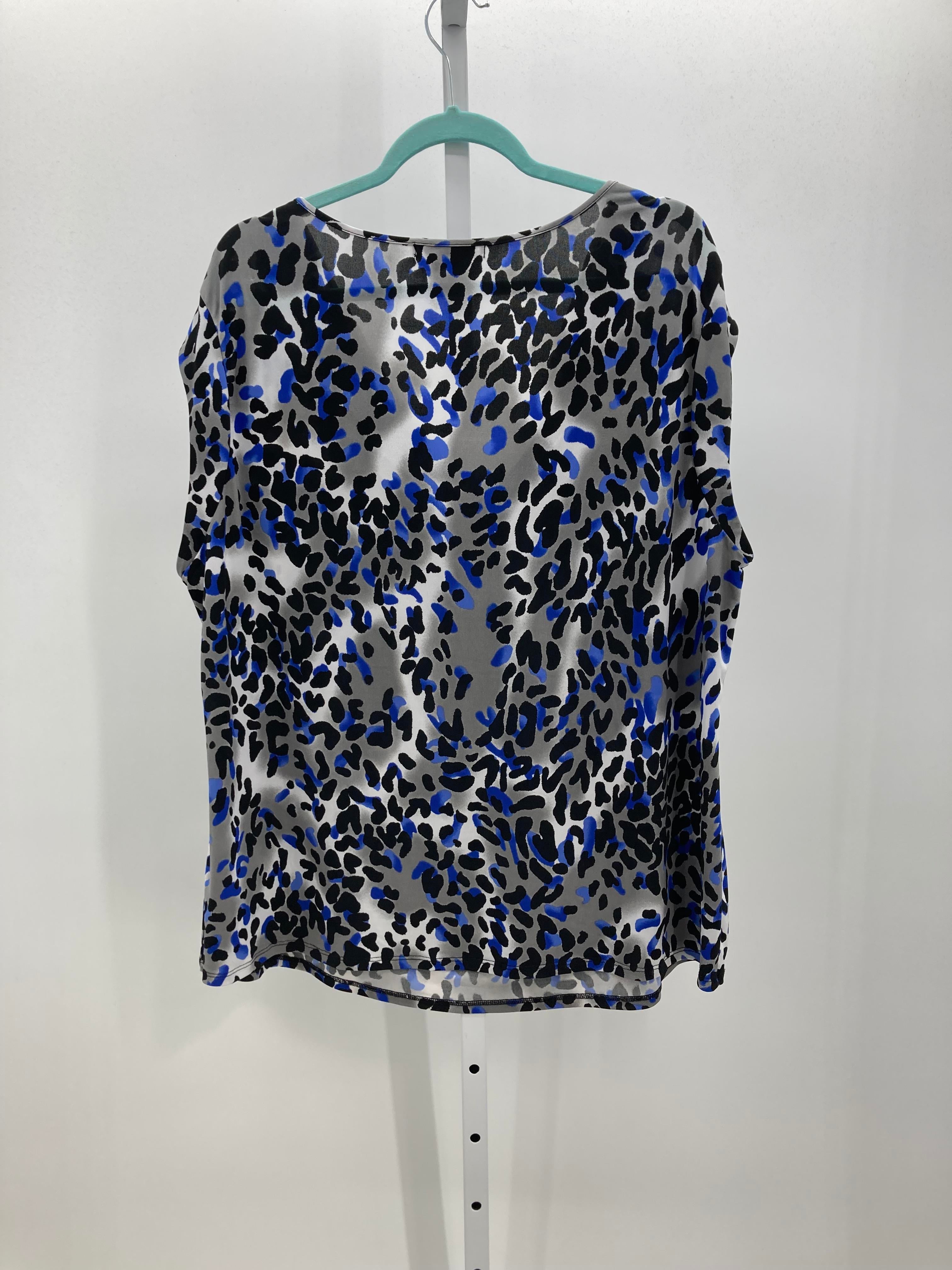 Grace Designs Size 3X Womens Sleeveless Shirt
