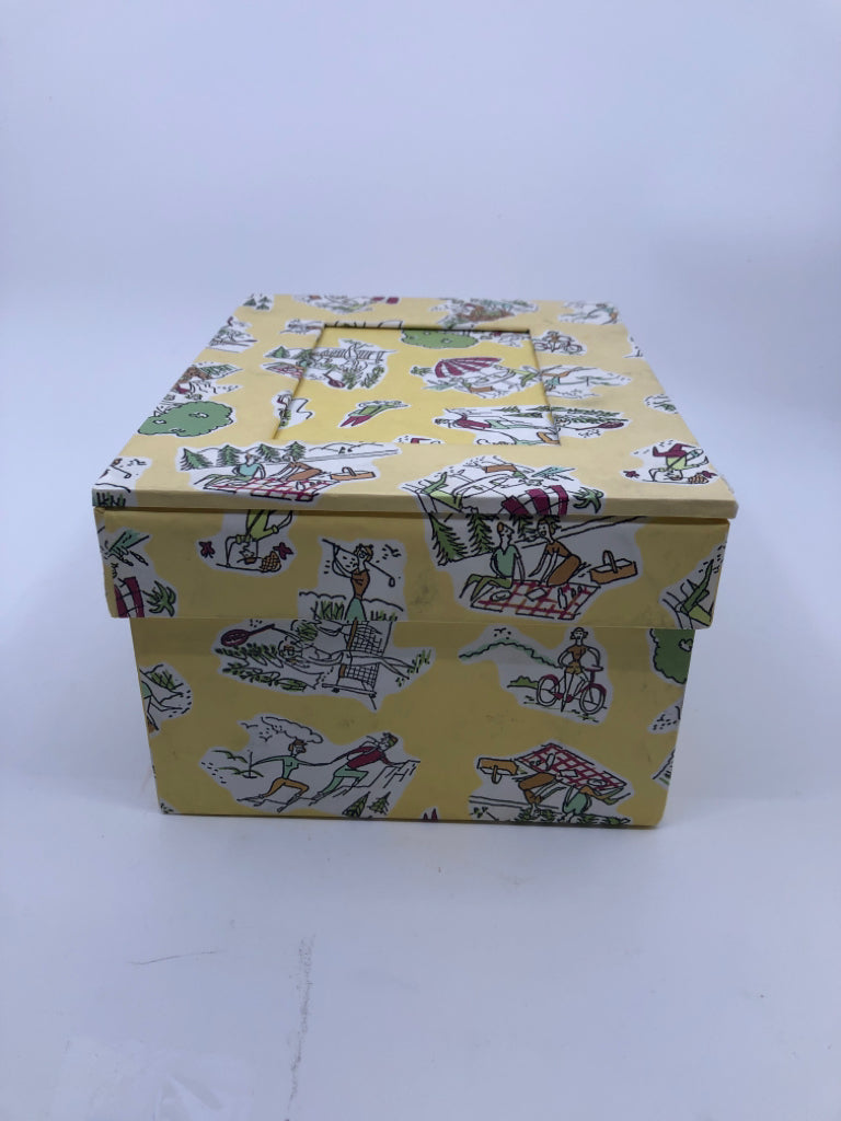 YELLOW ADVENTURE BOX.