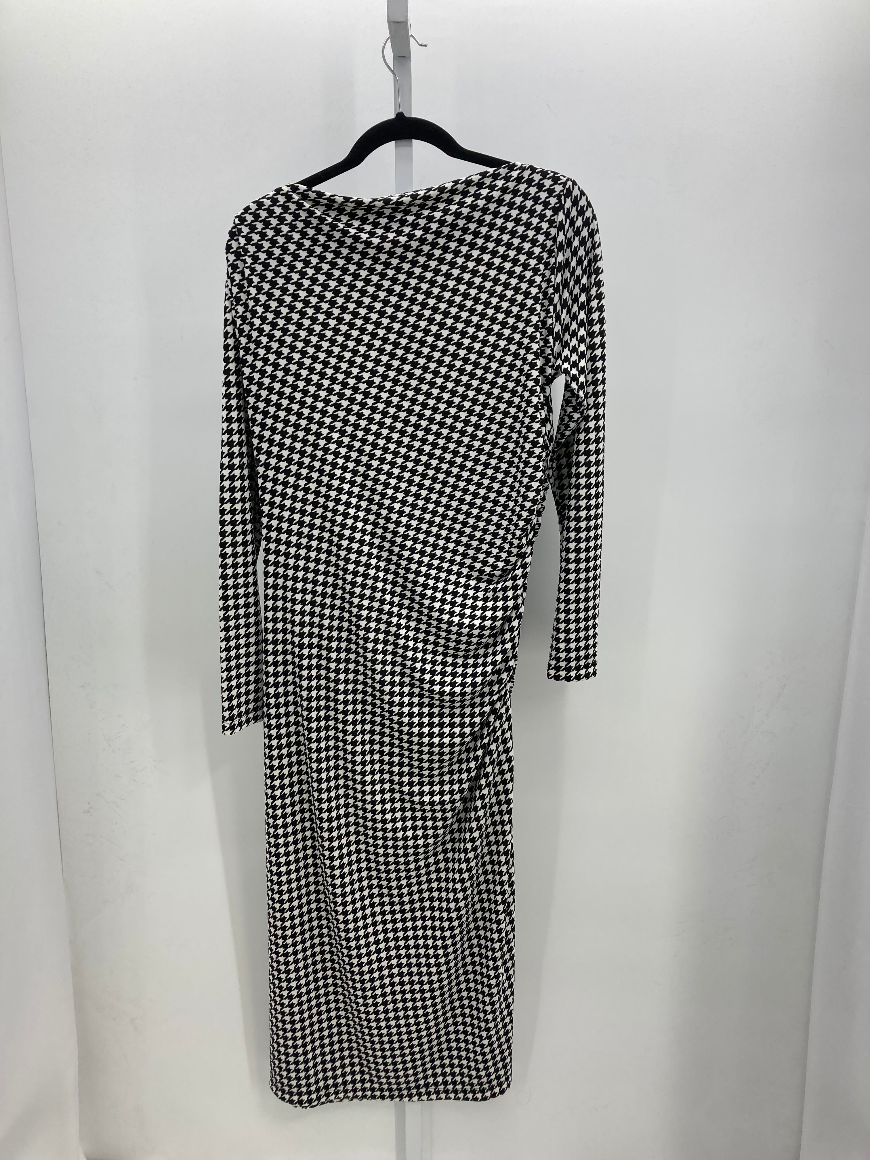 Ann Taylor Size Large Misses Long Sleeve Dress